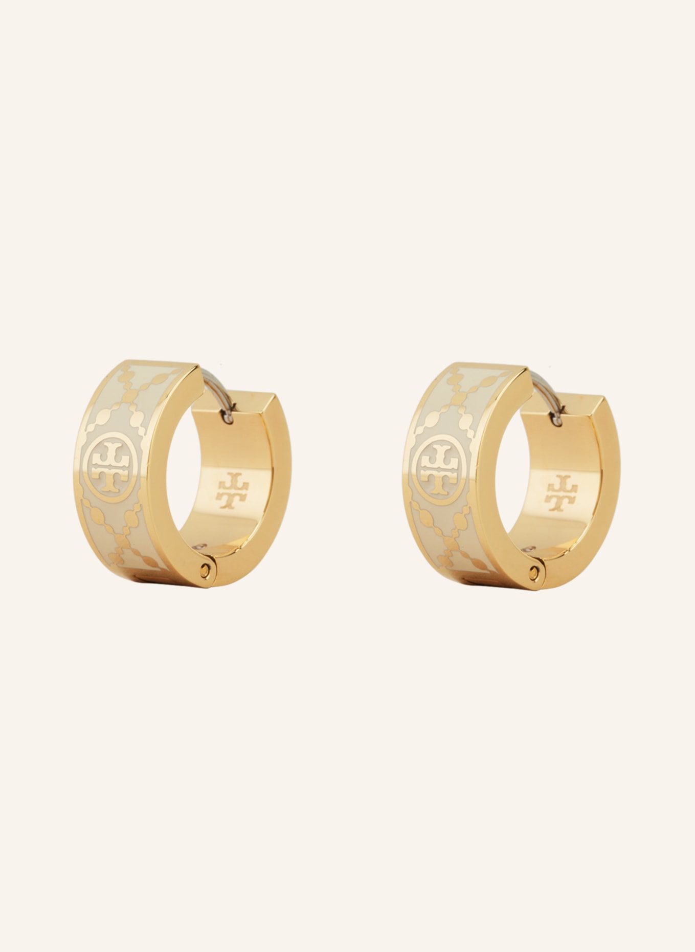 TORY BURCH Earrings, Color: GOLD/ WHITE (Image 1)