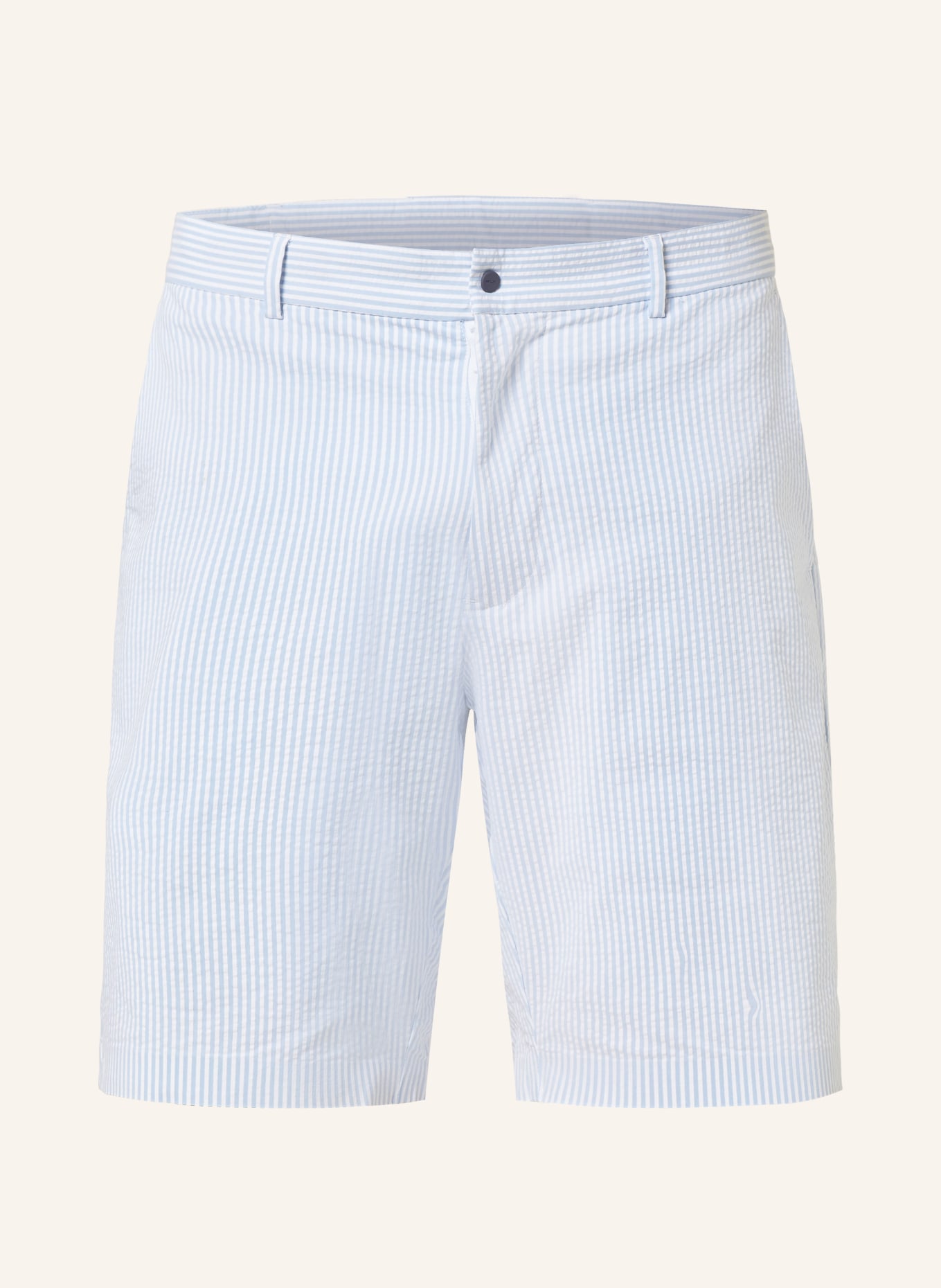 RLX RALPH LAUREN Golf shorts, Color: WHITE/ LIGHT BLUE (Image 1)