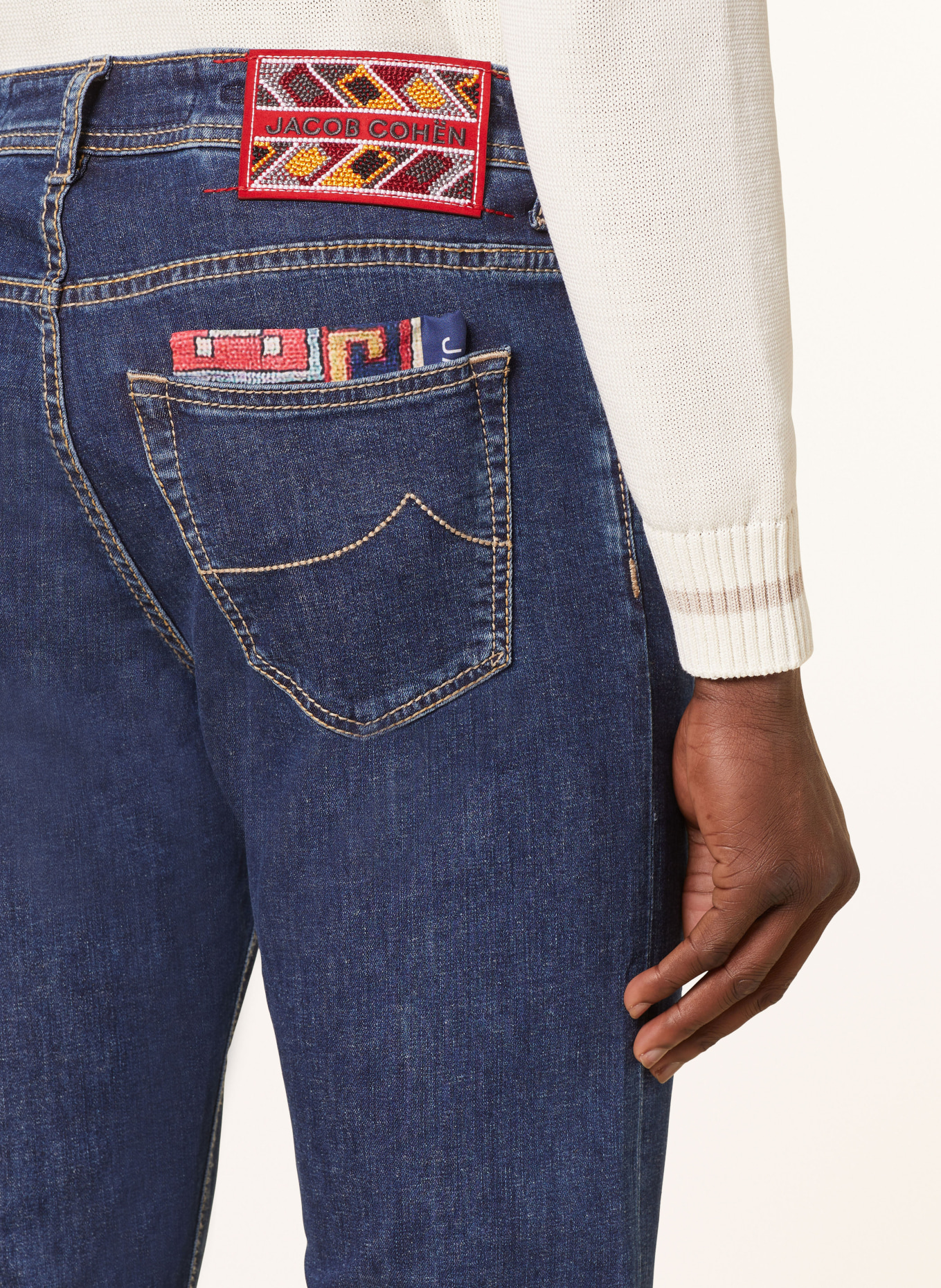 JACOB COHEN Jeans BARD Slim Fit, Farbe: 673D Dark Blue (Bild 6)