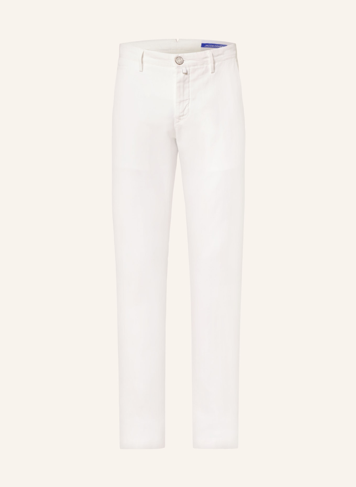 JACOB COHEN Chino BOBBY Extra Slim Fit, Farbe: WEISS (Bild 1)