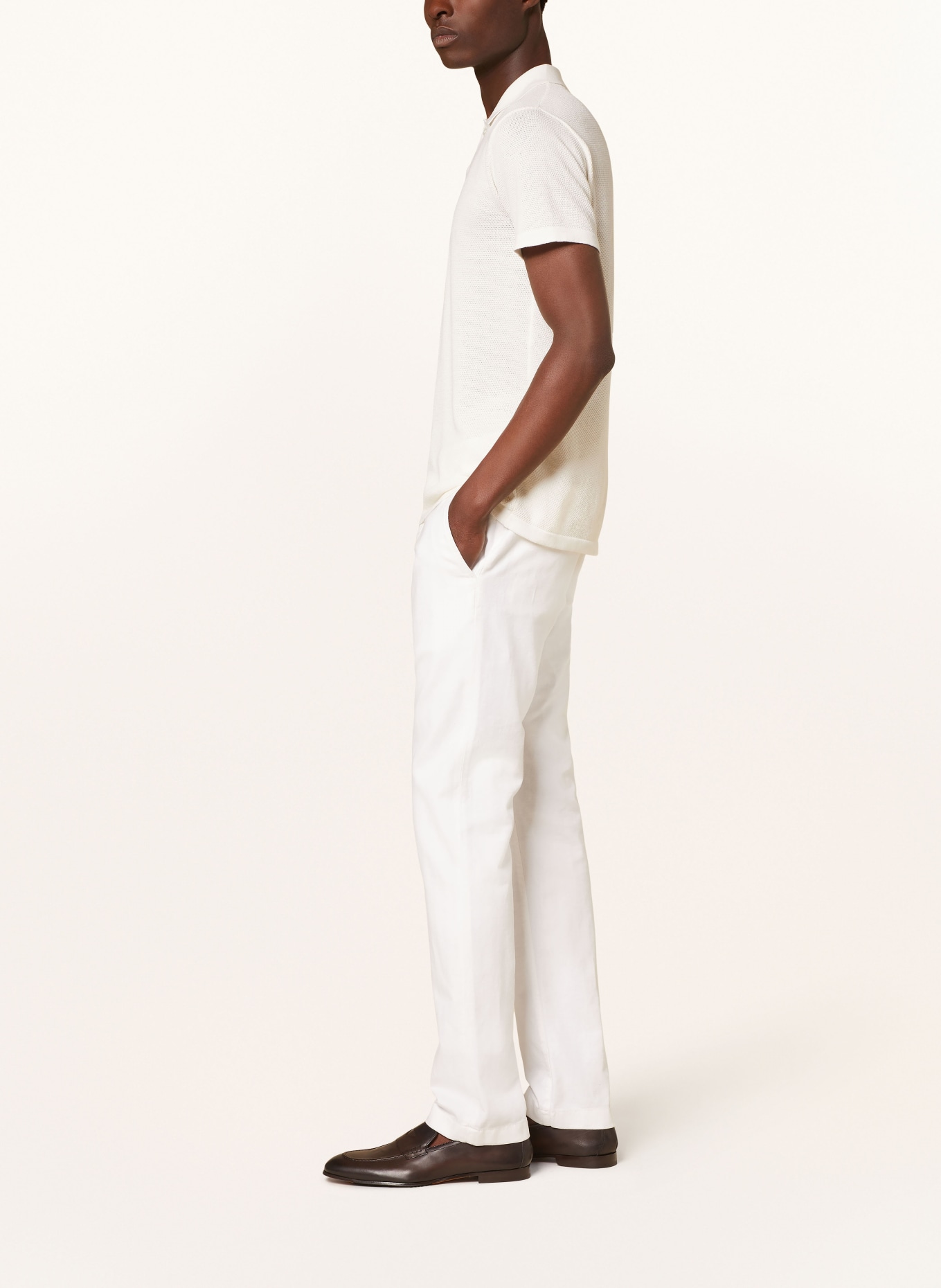 JACOB COHEN Chino BOBBY Extra Slim Fit, Farbe: WEISS (Bild 4)