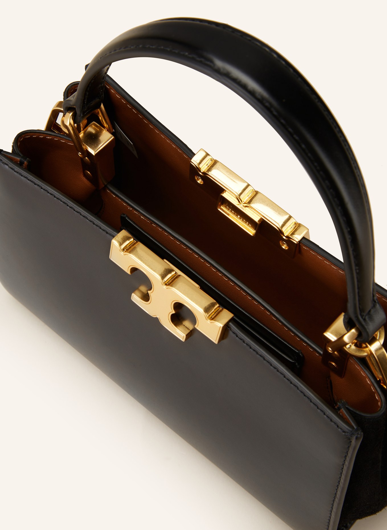 TORY BURCH Handtasche ELEANOR MINI, Farbe: SCHWARZ (Bild 3)