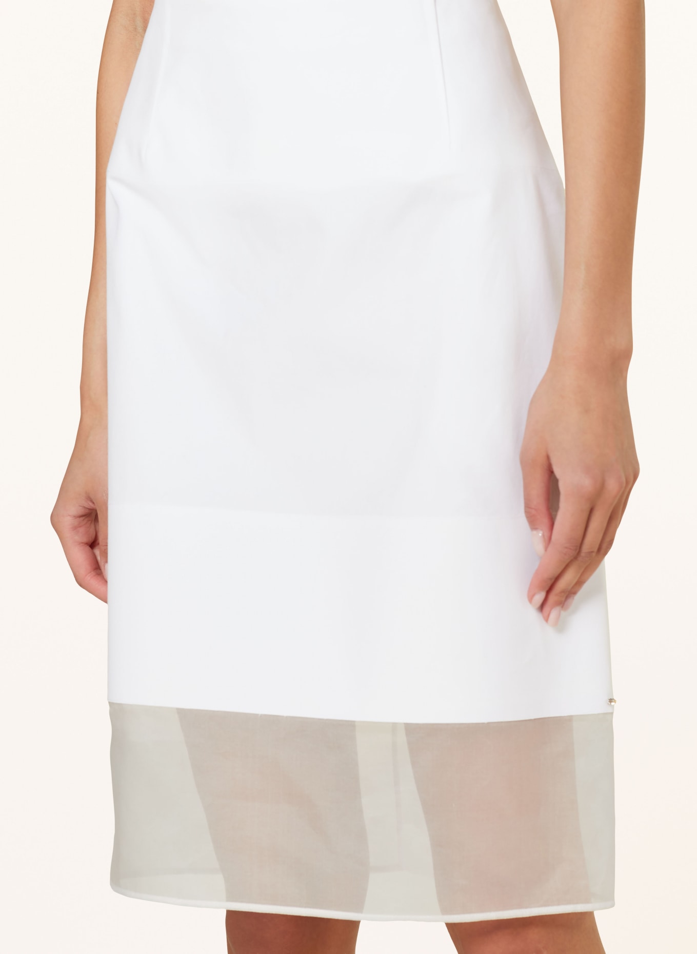 SPORTMAX Skirt TURCHIA, Color: WHITE (Image 4)