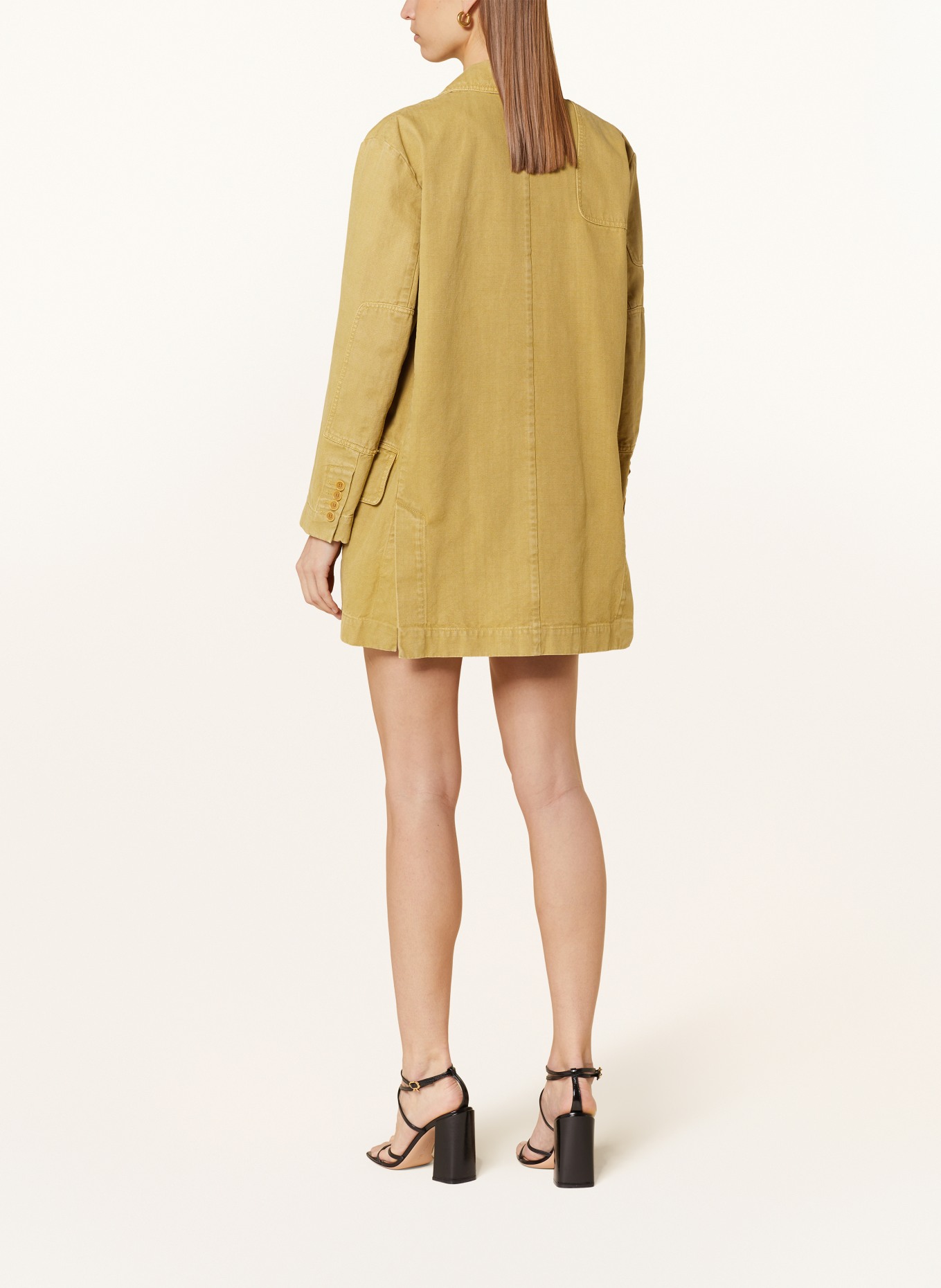 Max Mara Oversized blazer DIZZY, Color: DARK YELLOW (Image 3)