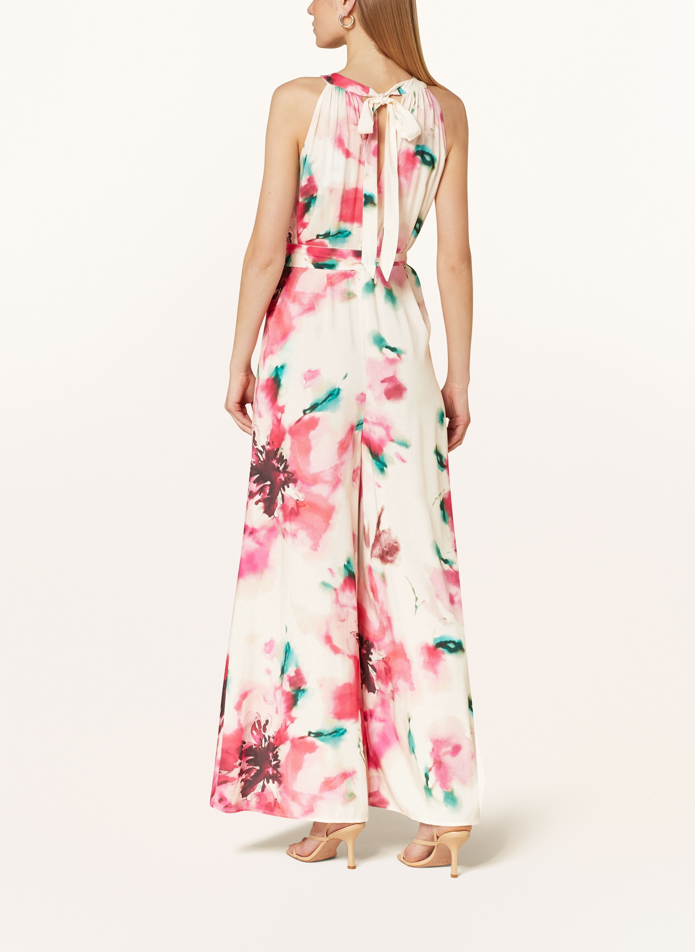 MORE & MORE Jumpsuit, Color: PINK/ ECRU/ GREEN (Image 3)