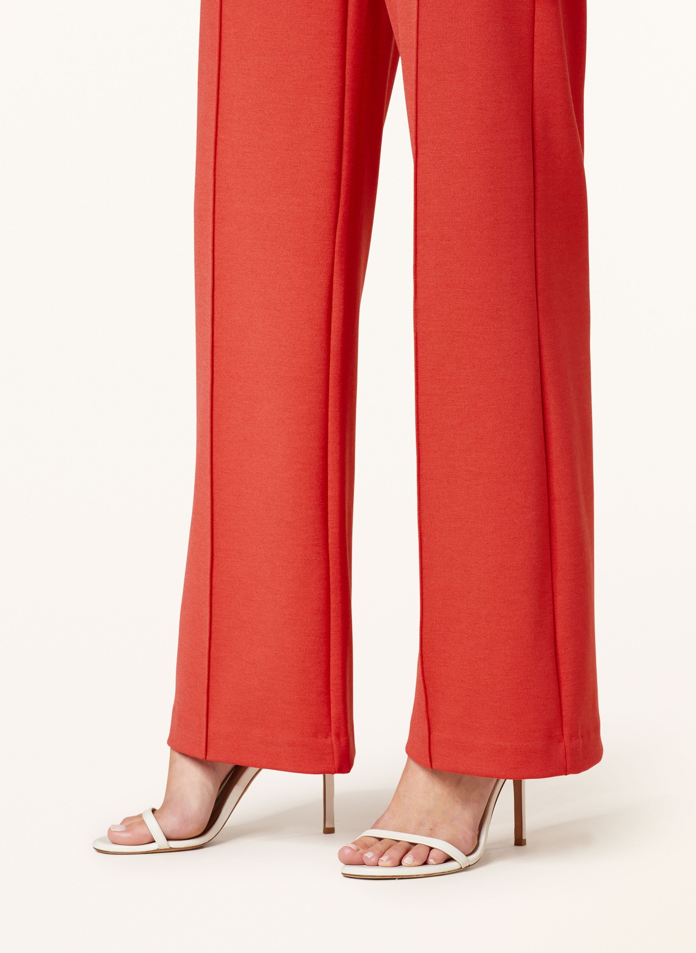 Smith & Soul Wide leg trousers made of jersey, Color: RED (Image 5)