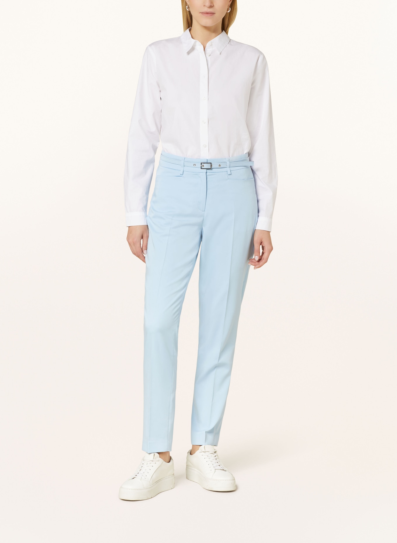 MORE & MORE Trousers, Color: LIGHT BLUE (Image 2)