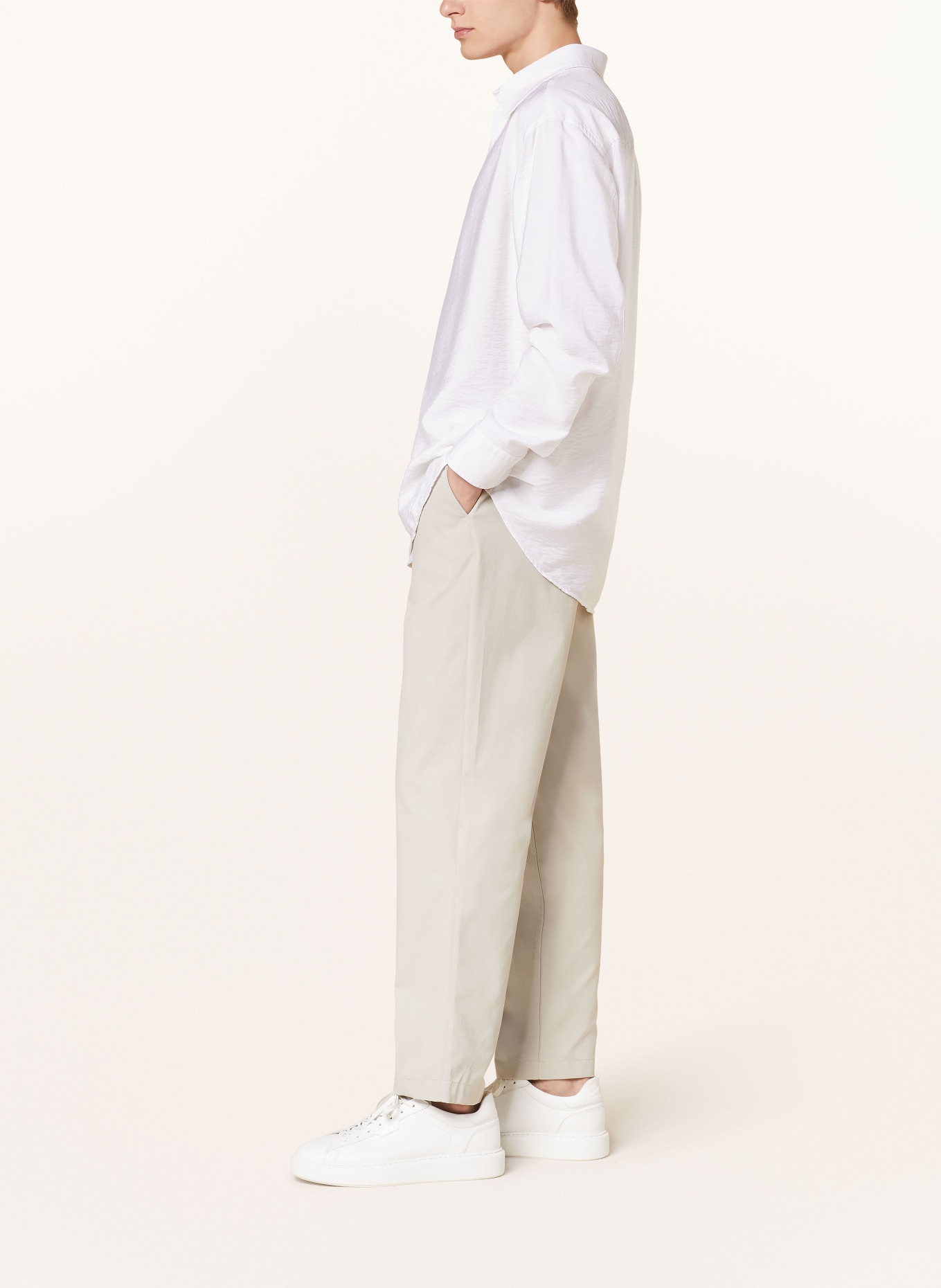 NORSE PROJECTS Chino kalhoty EZRA Relaxed Fit, Barva: STONE (Obrázek 4)
