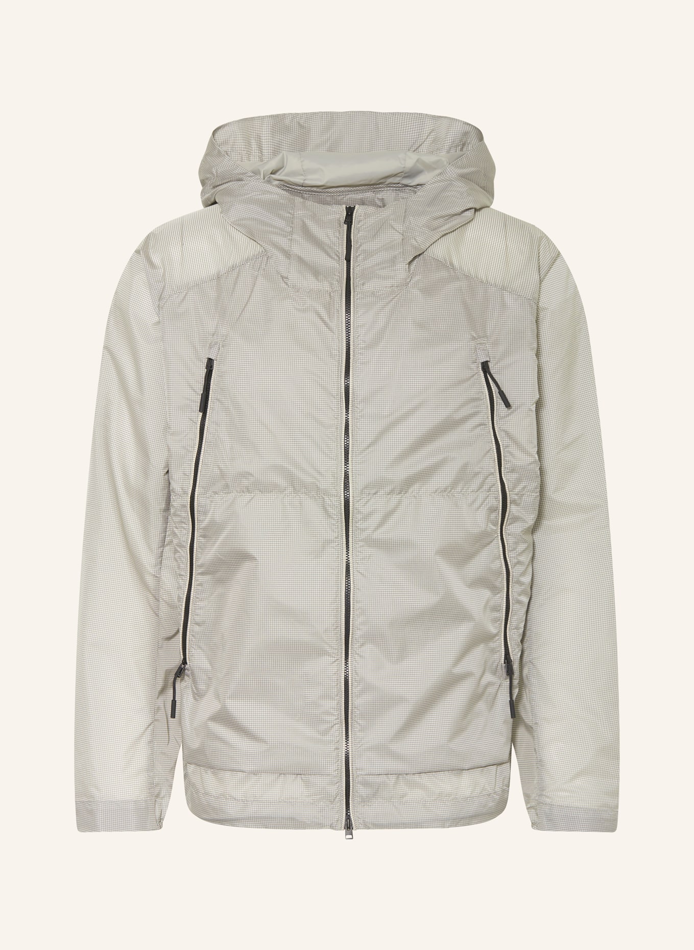 NORSE PROJECTS Wind breaker PASMO, Color: LIGHT GRAY/ GRAY (Image 1)