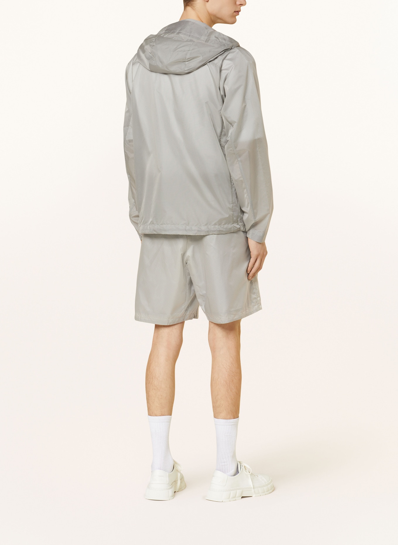 NORSE PROJECTS Shorts PASMO, Color: LIGHT GRAY/ BLUE GRAY (Image 3)