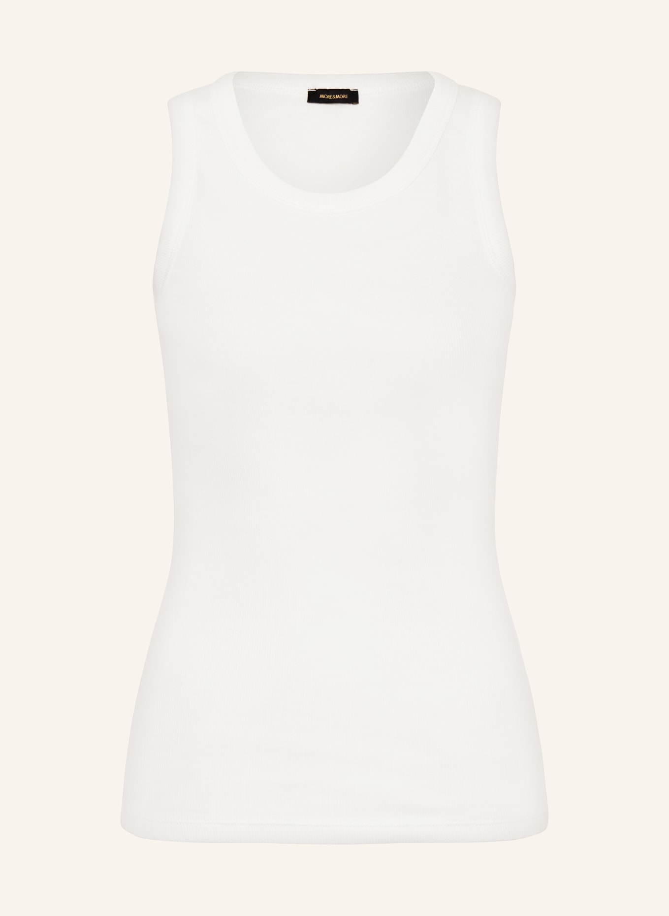 MORE & MORE Top, Color: WHITE (Image 1)