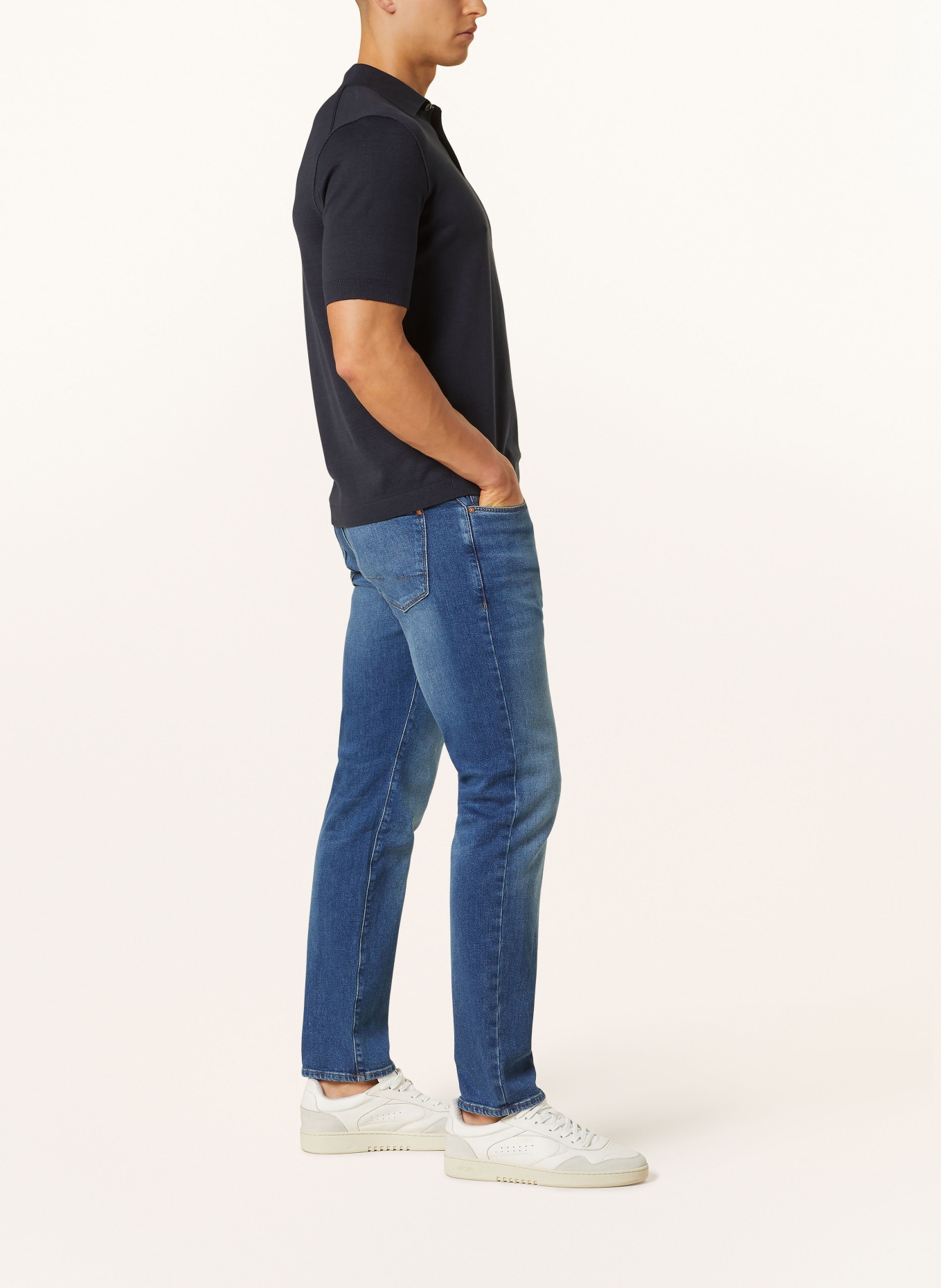 pierre cardin Jeans LYON Tapered Fit, Farbe: 6827 blue fashion (Bild 4)