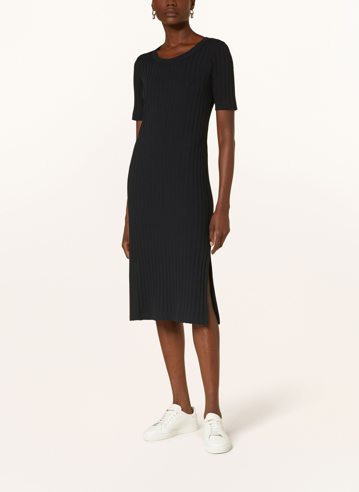 lilienfels Jersey dress, Color: BLACK (Image 2)