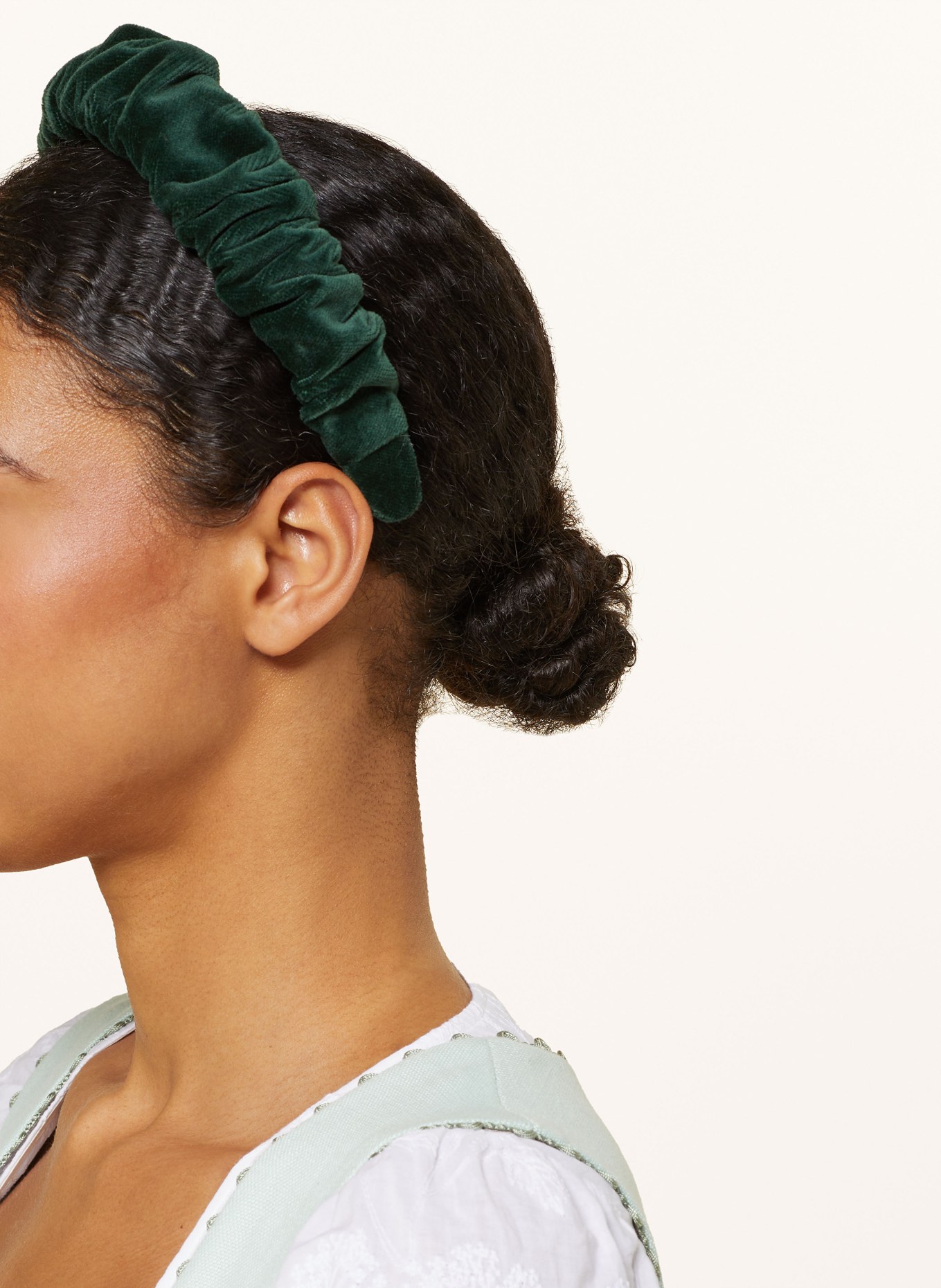 CocoVero Hairband HELGA, Color: GREEN (Image 3)