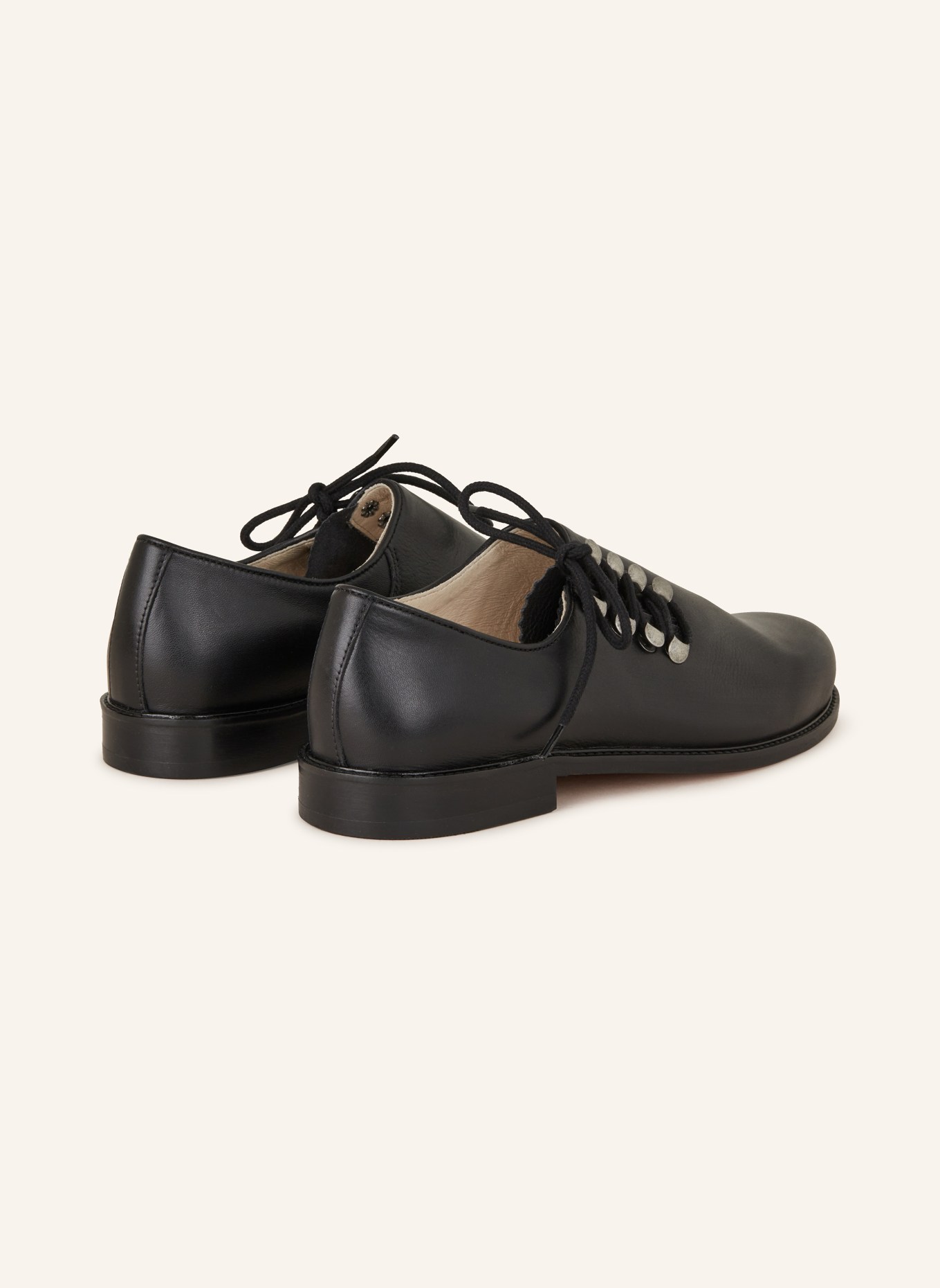 OSTARRICHI Trachten lace-up shoes, Color: BLACK (Image 2)
