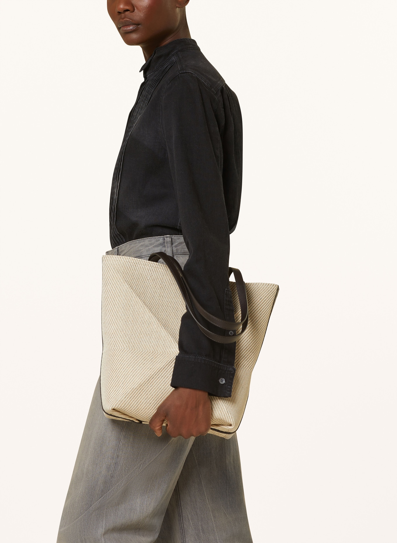 LOEWE Torba shopper: ECRU