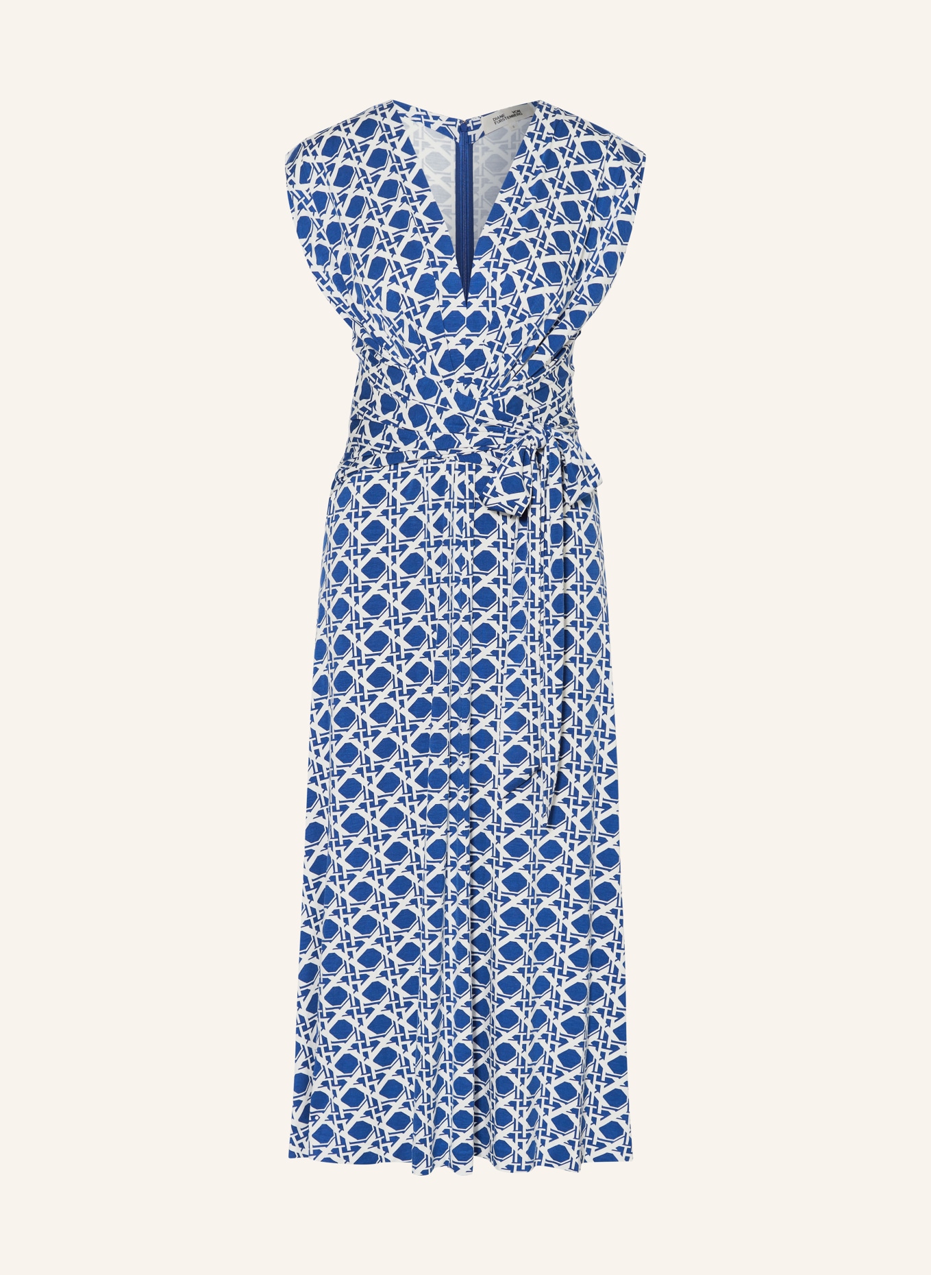 DIANE VON FURSTENBERG Dress DOROTHEE, Color: BLUE/ WHITE (Image 1)