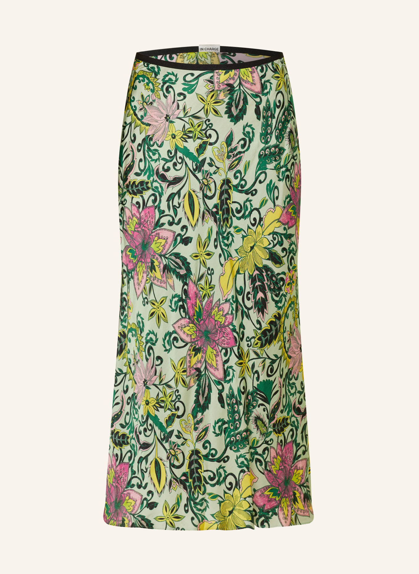 DIANE VON FURSTENBERG Skirt, Color: LIGHT GREEN/ PINK/ YELLOW (Image 1)