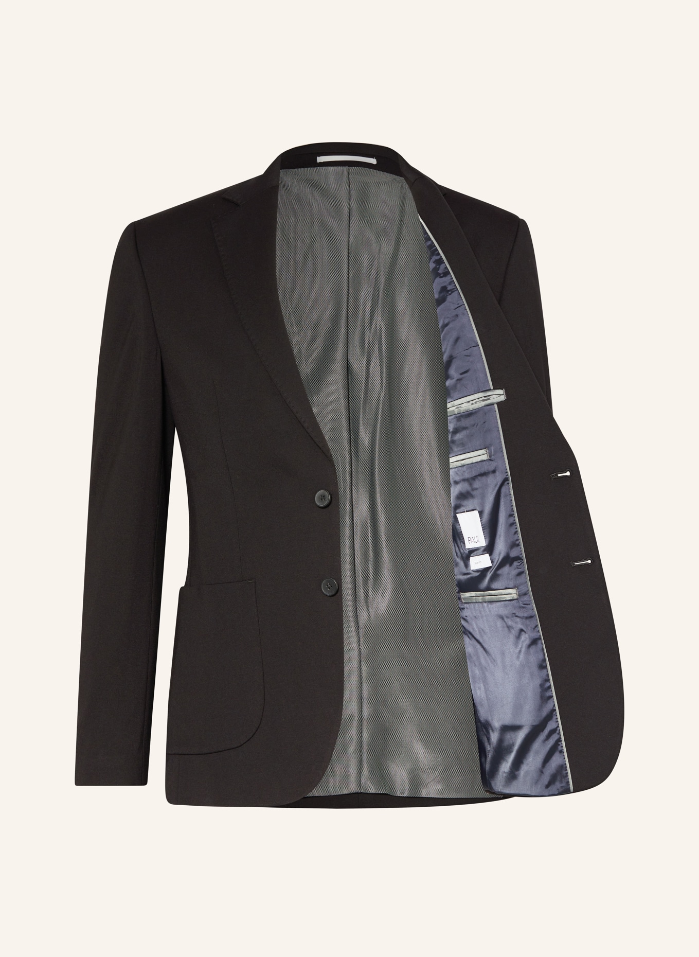 PAUL Jersey jacket extra slim fit, Color: 790 BLACK (Image 4)