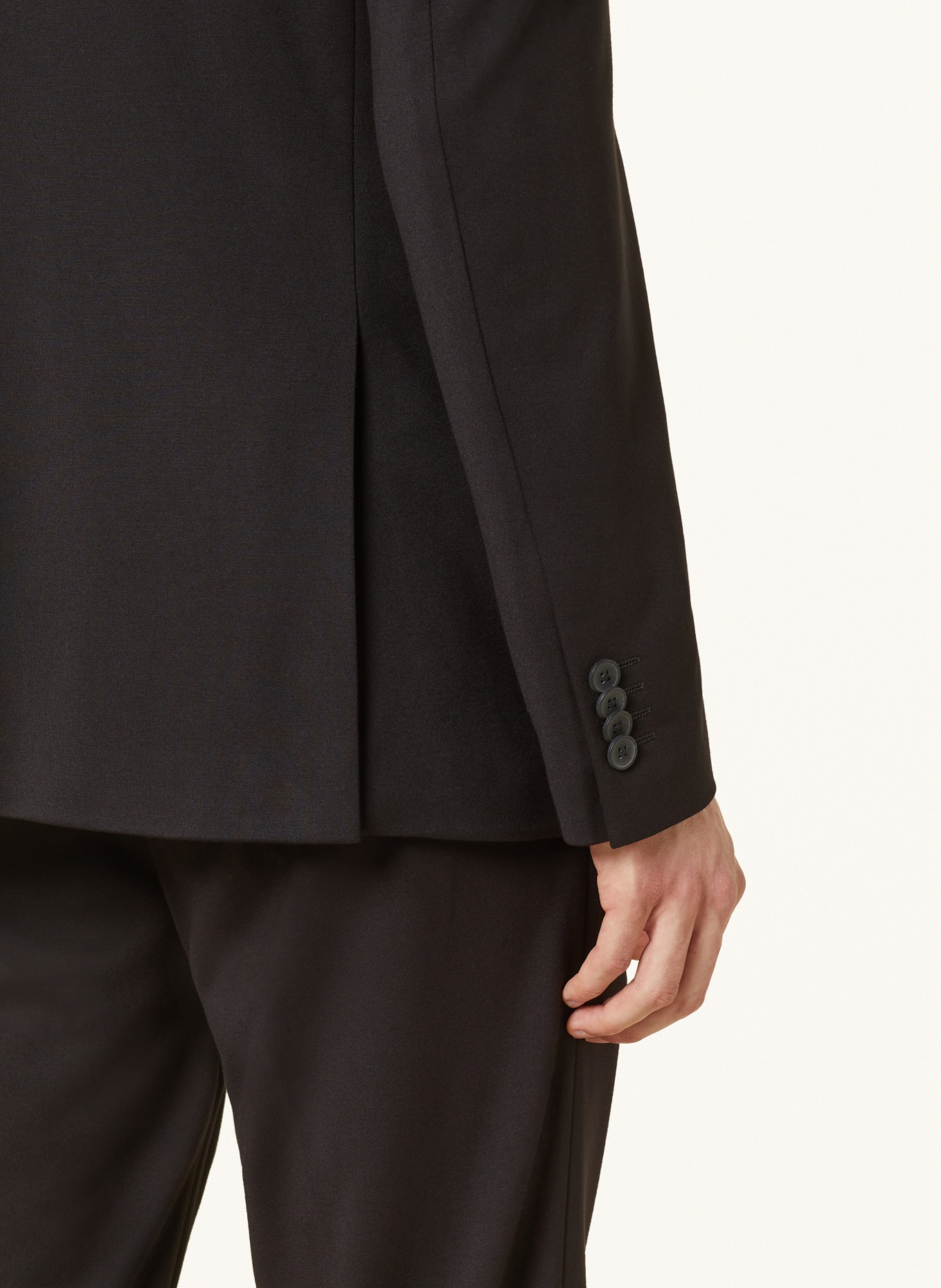 PAUL Jersey jacket extra slim fit, Color: 790 BLACK (Image 6)