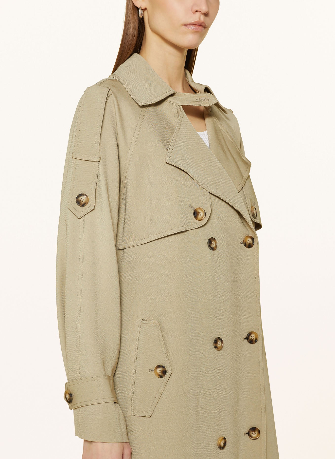 ANFINY Trench coat EVITA, Color: BEIGE (Image 4)
