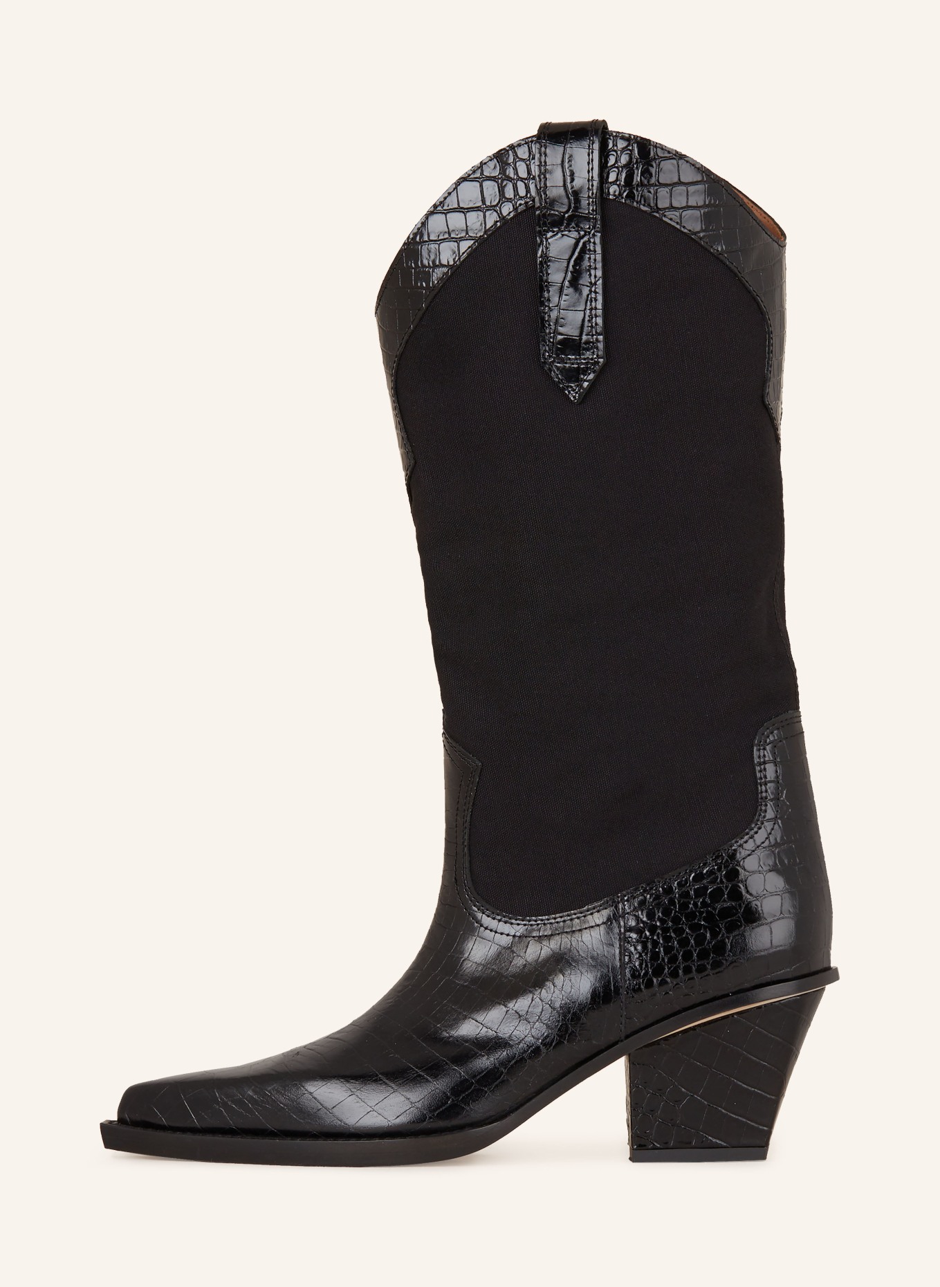 PARIS TEXAS Cowboy boots ROSARIO, Color: BLACK (Image 4)