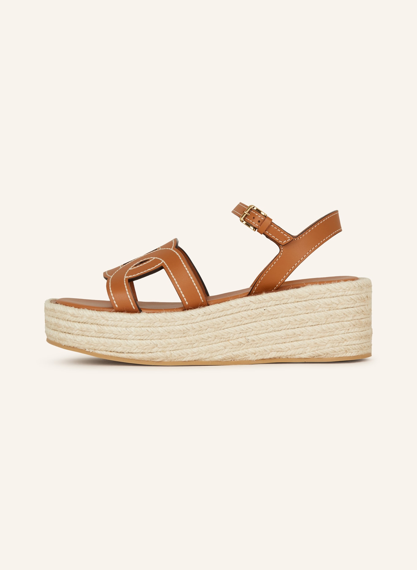 TOD'S Wedges, Color: BROWN (Image 4)