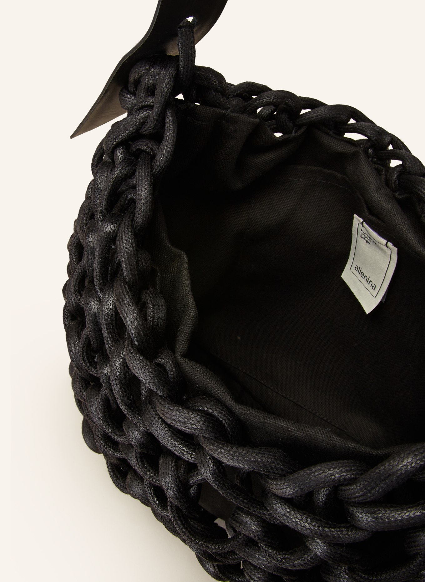 alienina Handbag ALIA, Color: BLACK (Image 3)