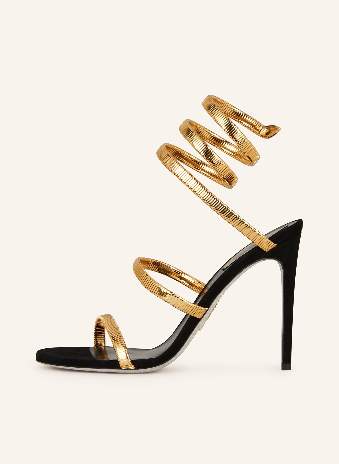 RENE CAOVILLA Sandals JUNIPER, Color: GOLD (Image 4)