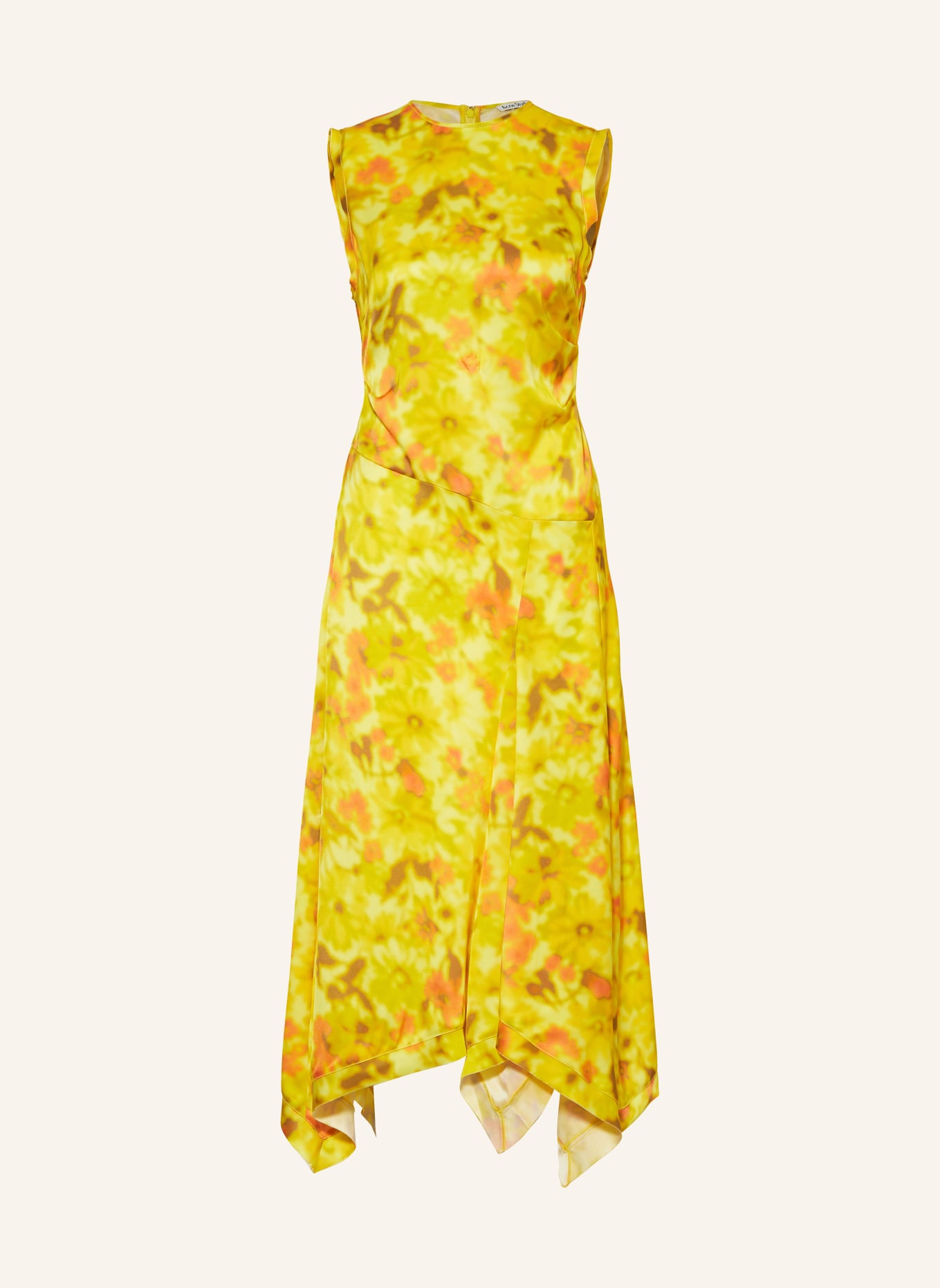 Acne Studios Satin dress, Color: YELLOW/ ORANGE/ BROWN (Image 1)