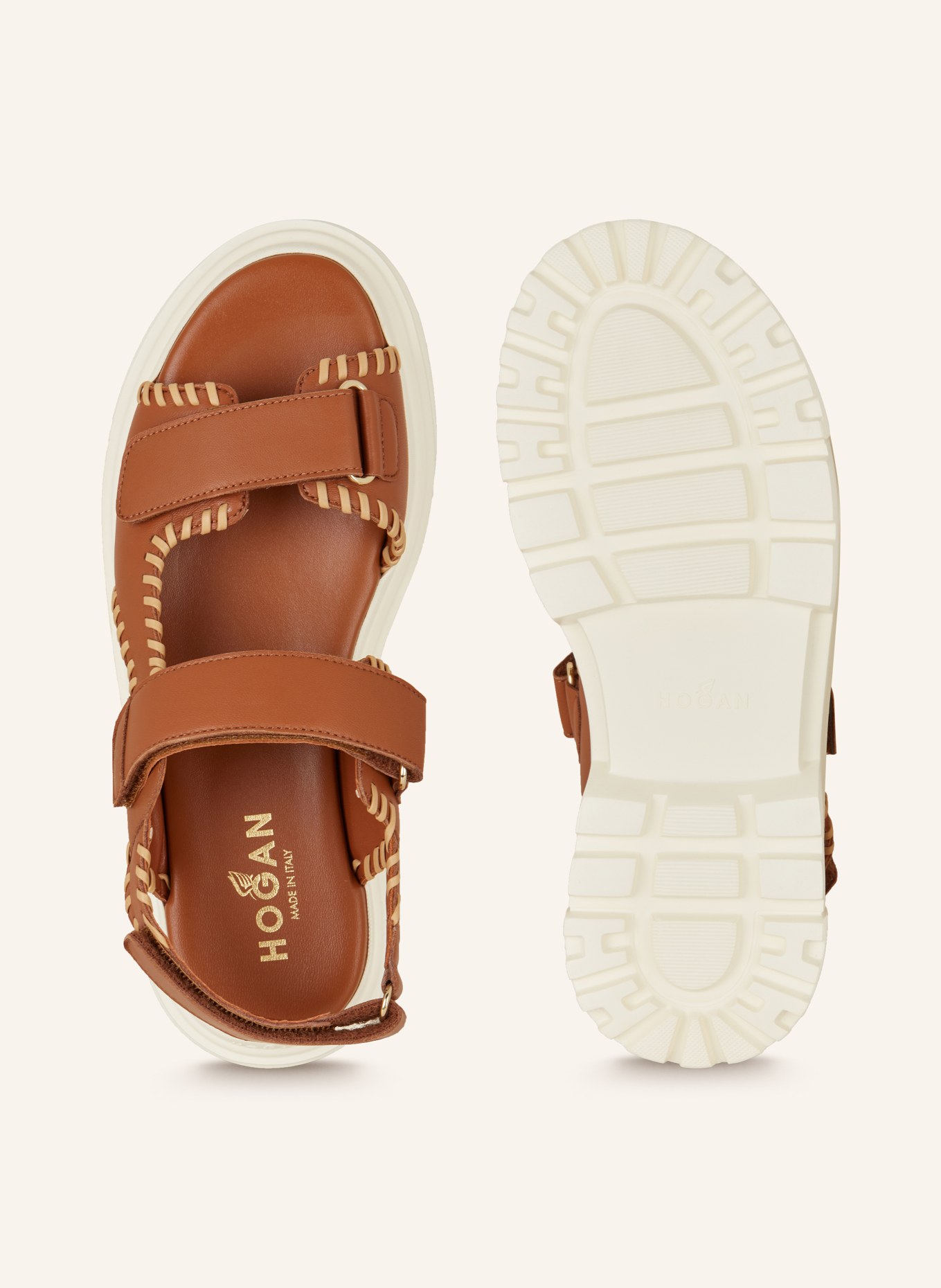 HOGAN Sandals, Color: BROWN (Image 5)