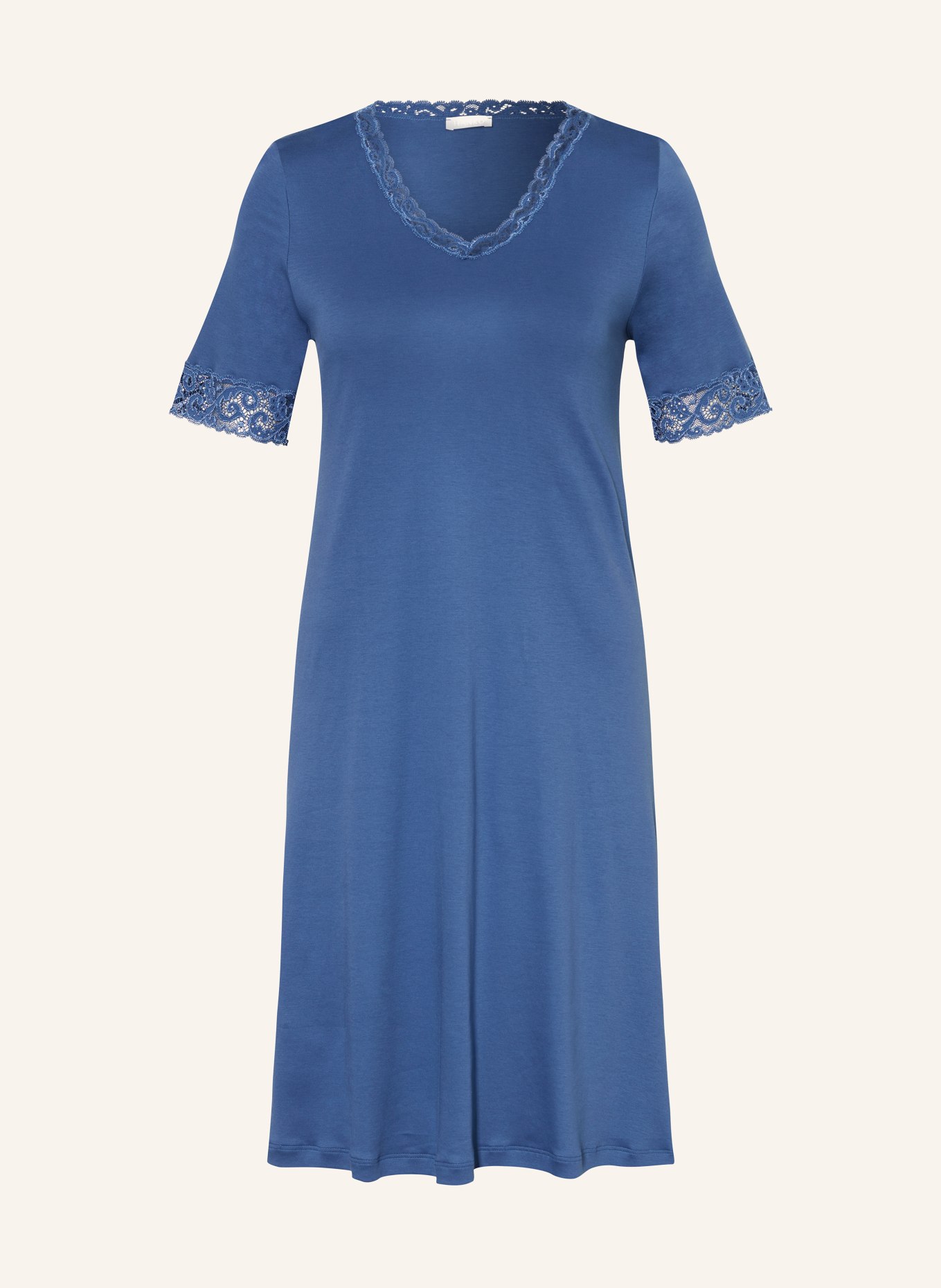 HANRO Nightgown MOMENTS, Color: DARK BLUE (Image 1)