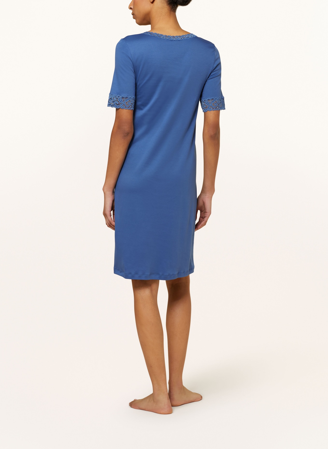 HANRO Nightgown MOMENTS, Color: DARK BLUE (Image 3)