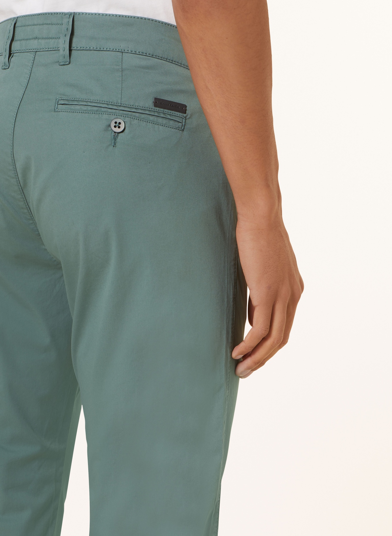 pierre cardin Chino LYON Tapered Fit, Farbe: GRÜN (Bild 6)