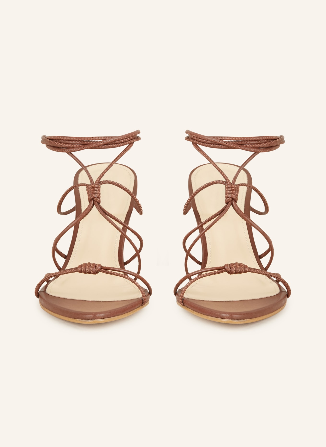ALOHAS Sandals BELINDA, Color: BROWN (Image 3)