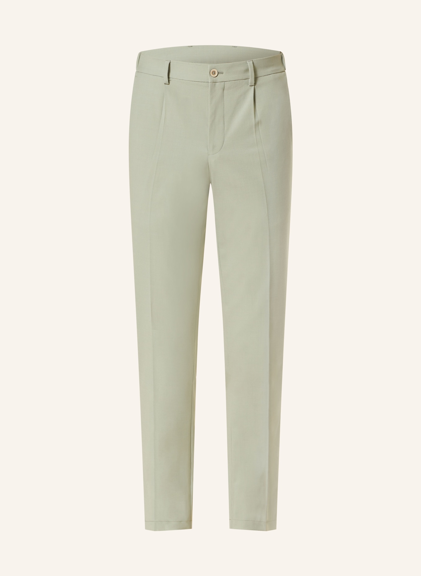 PAUL Spodnie garniturowe extra slim fit, Kolor: JASNOZIELONY (Obrazek 1)
