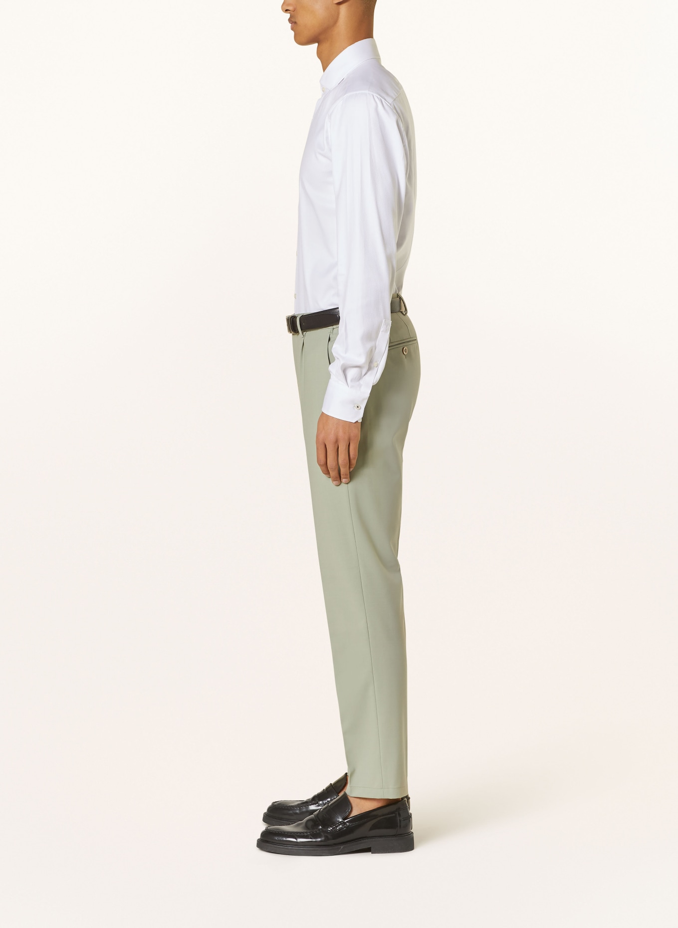 PAUL Oblekové kalhoty Extra Slim Fit, Barva: SVĚTLE ZELENÁ (Obrázek 5)