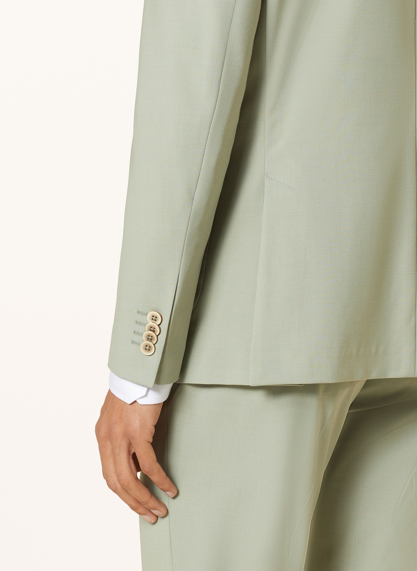 PAUL Suit jacket Slim Fit, Color: LIGHT GREEN (Image 6)