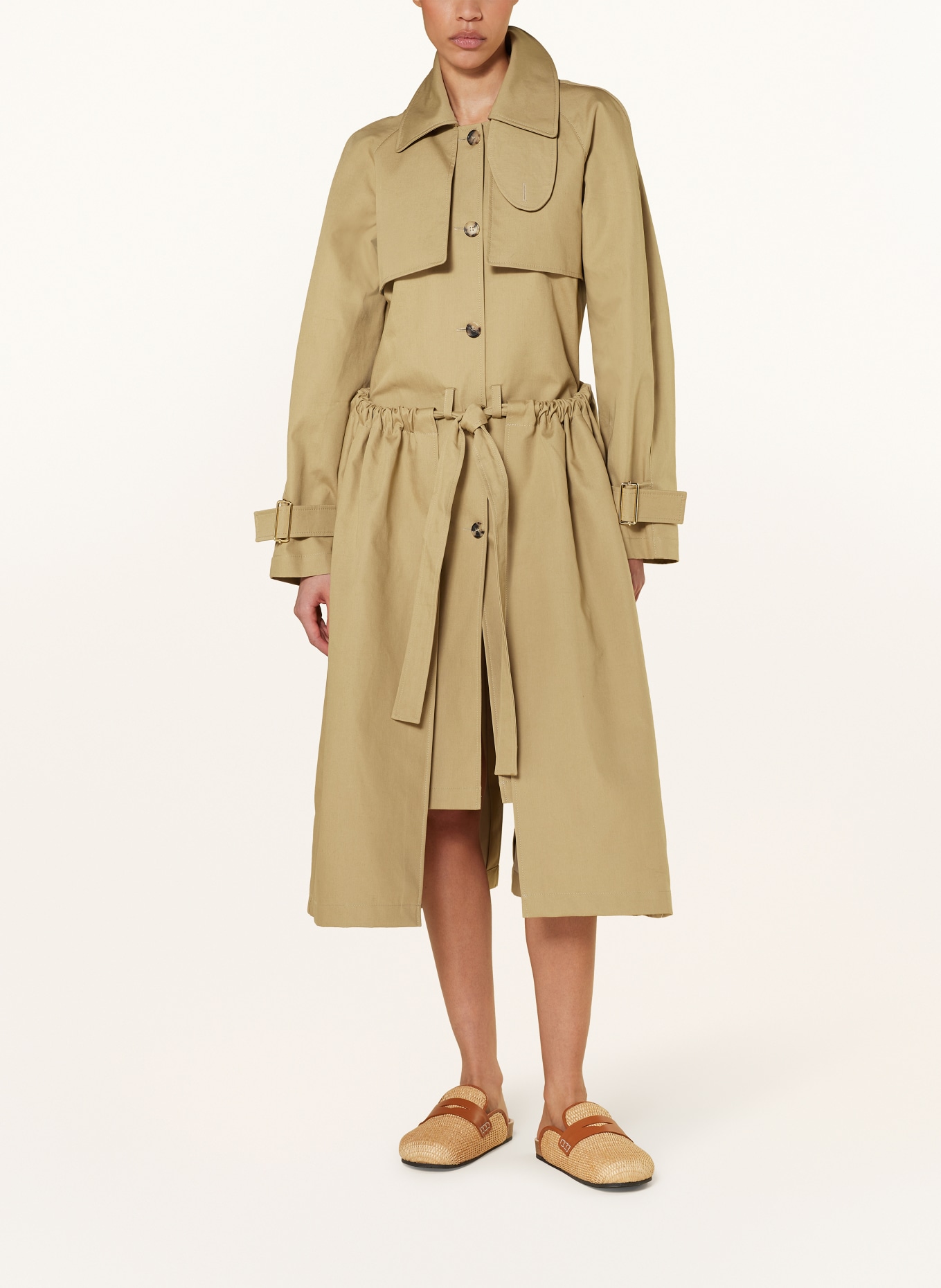 JW ANDERSON Trench coat, Color: BEIGE (Image 2)