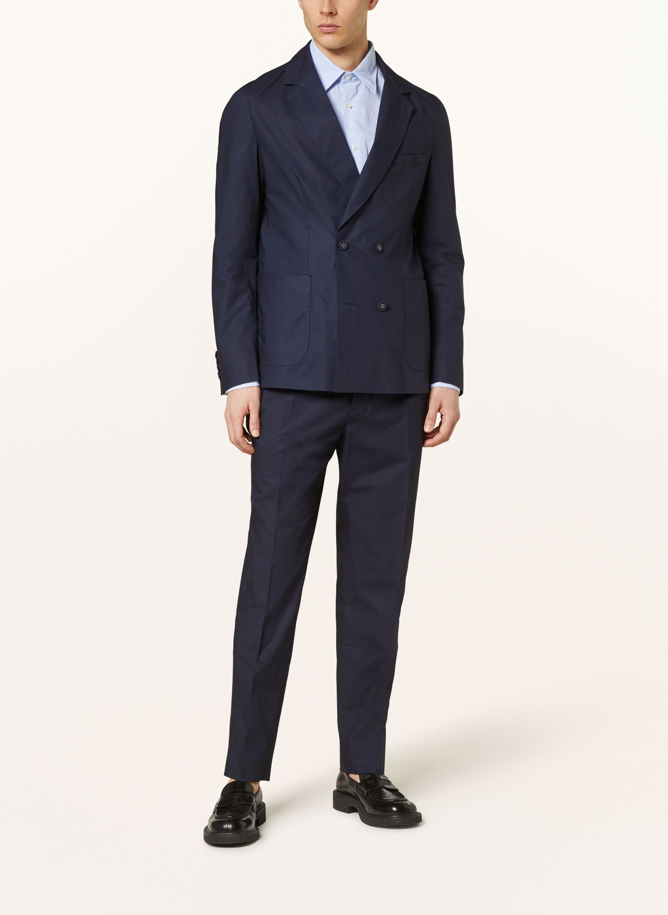 Officine Générale Suit trousers regular fit, Color: NIGHT SKY NIGHT SKY (Image 2)