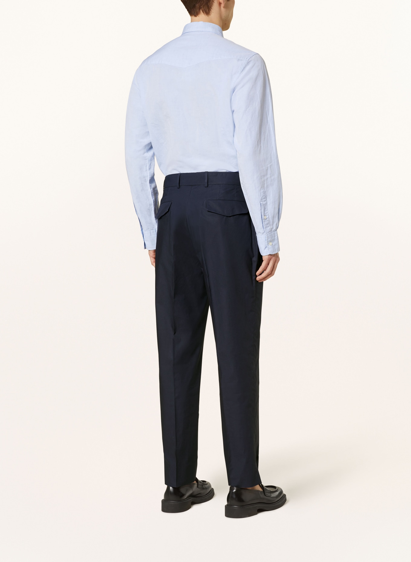 Officine Générale Suit trousers regular fit, Color: NIGHT SKY NIGHT SKY (Image 4)