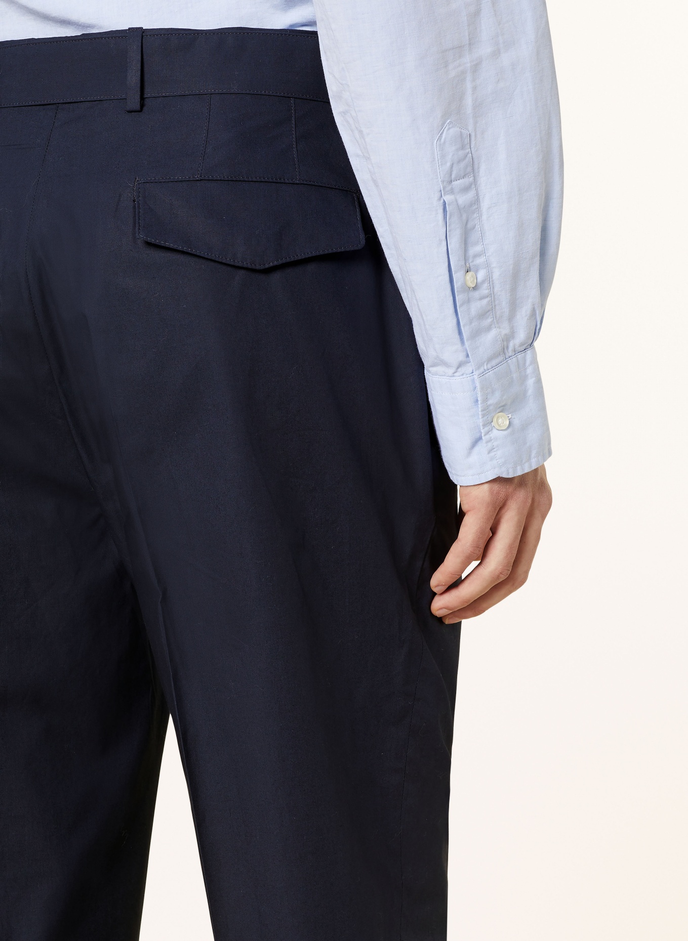 Officine Générale Suit trousers regular fit, Color: NIGHT SKY NIGHT SKY (Image 6)