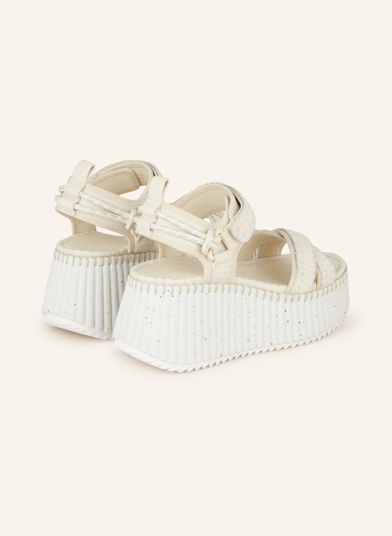 Chloé Platform sandals NAMA, Color: 101 WHITE (Image 2)