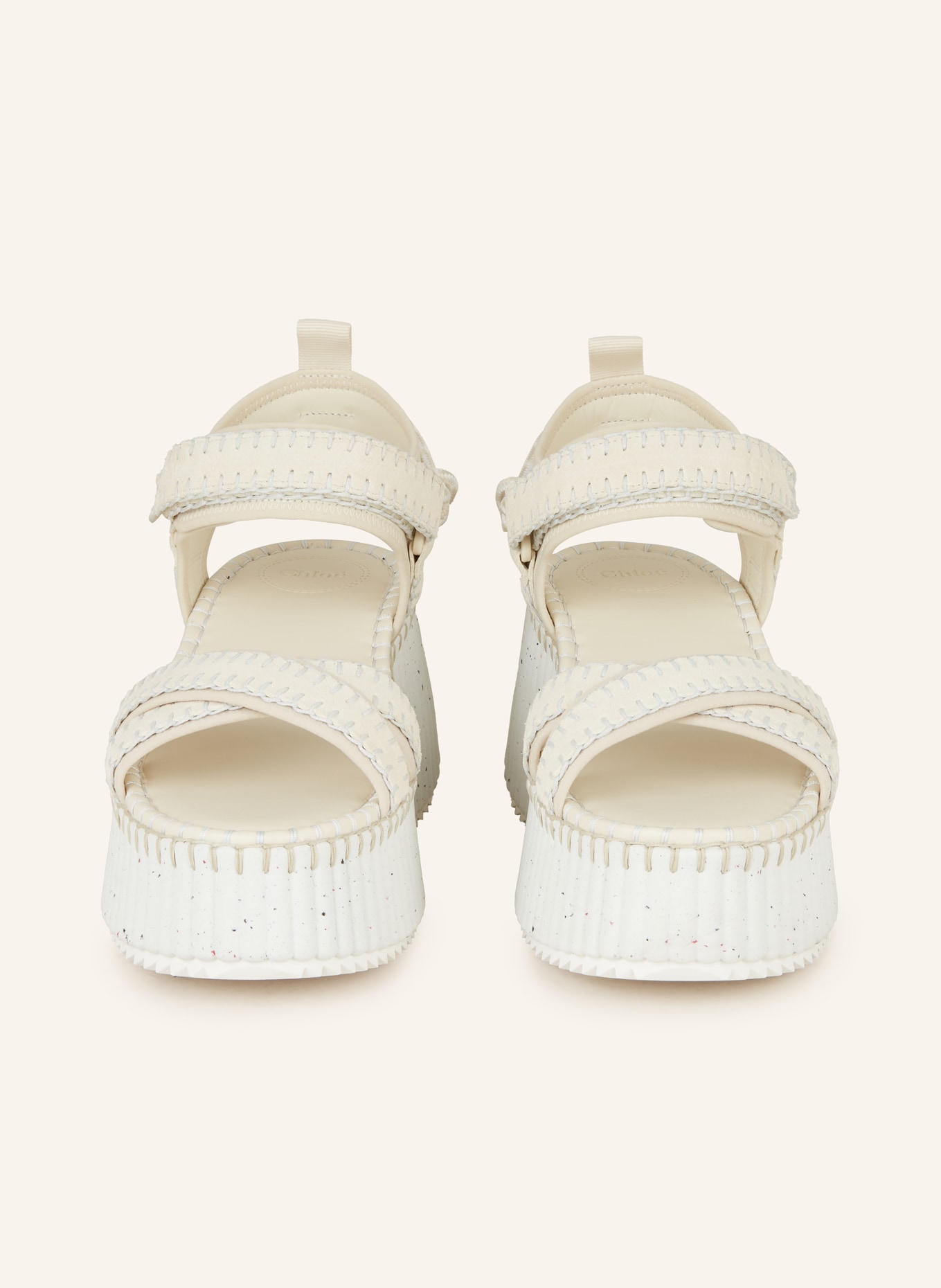 Chloé Platform sandals NAMA, Color: 101 WHITE (Image 3)