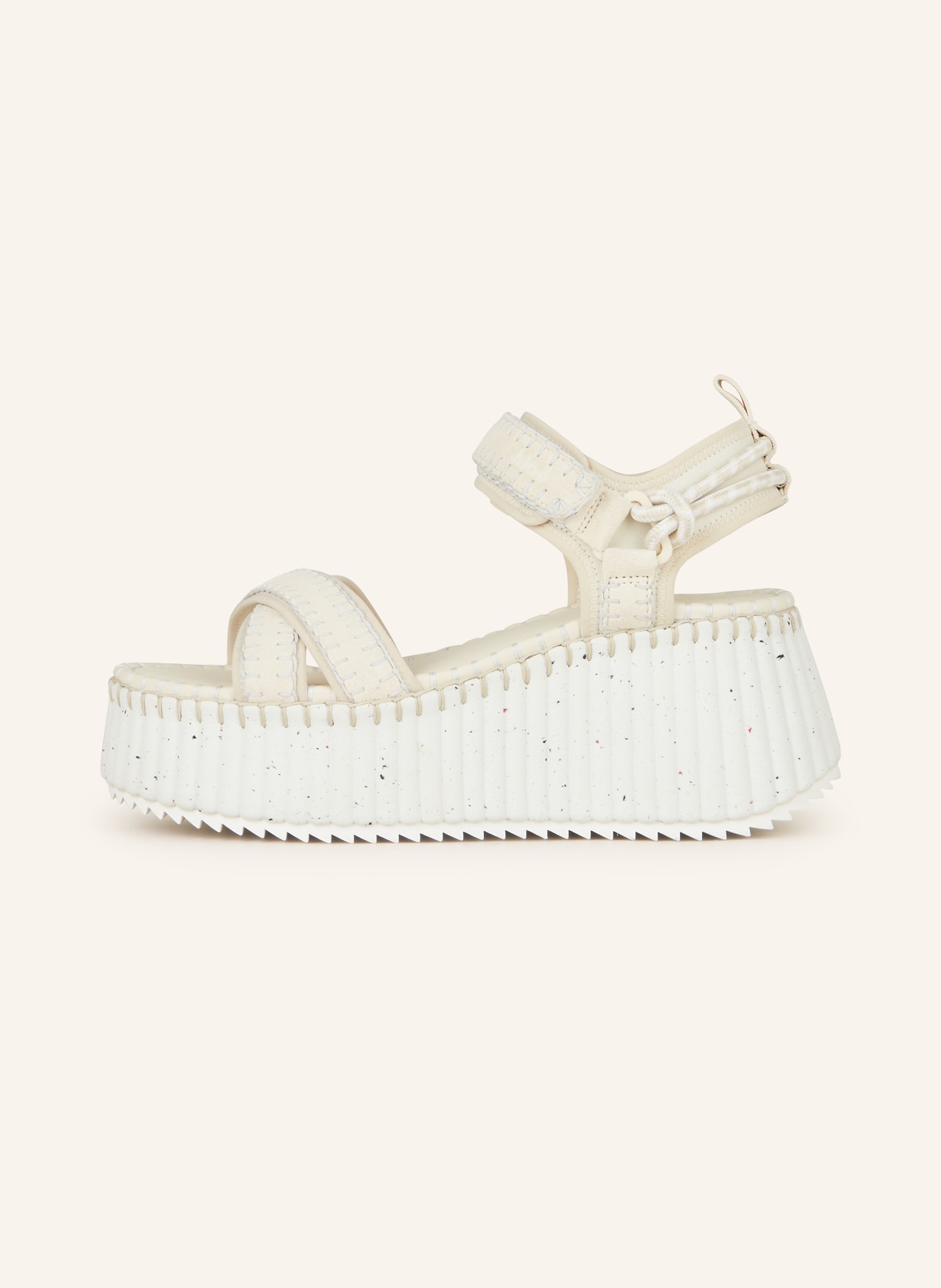 Chloé Platform sandals NAMA, Color: 101 WHITE (Image 4)