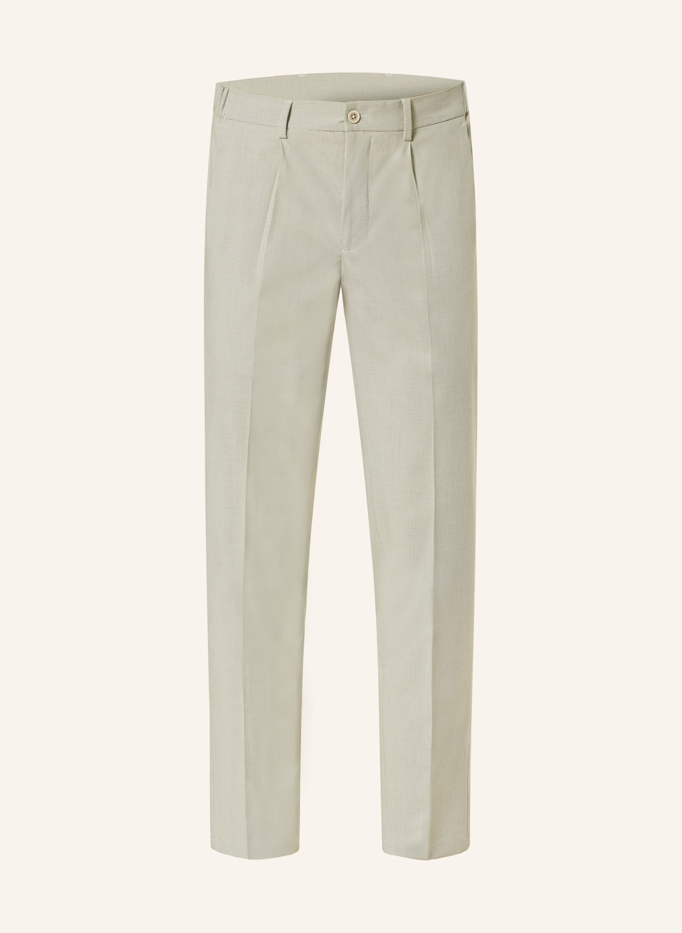 PAUL Spodnie garniturowe extra slim fit, Kolor: OLIWKOWY (Obrazek 1)