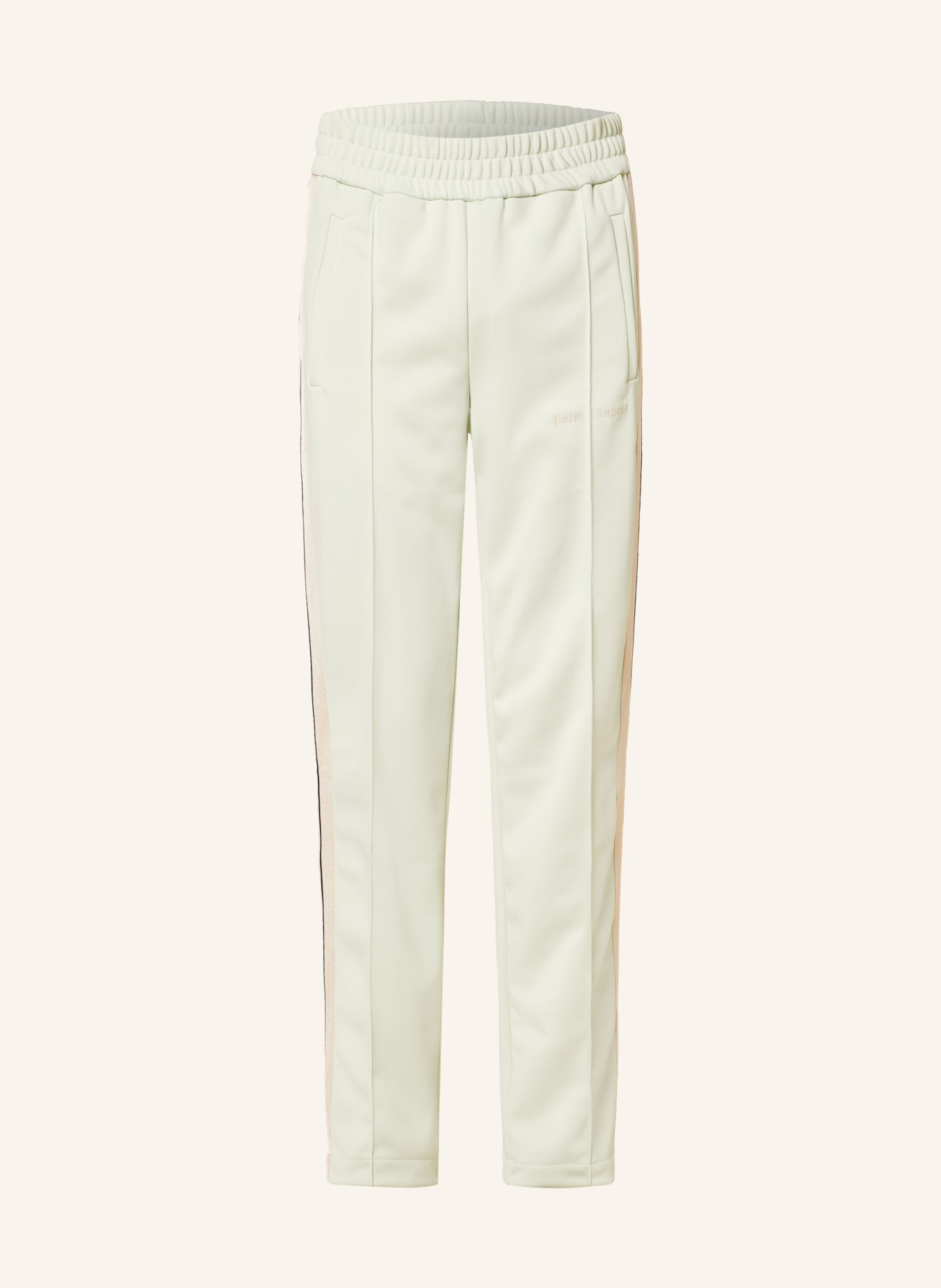 Palm Angels Track pants with tuxedo stripes, Color: MINT (Image 1)