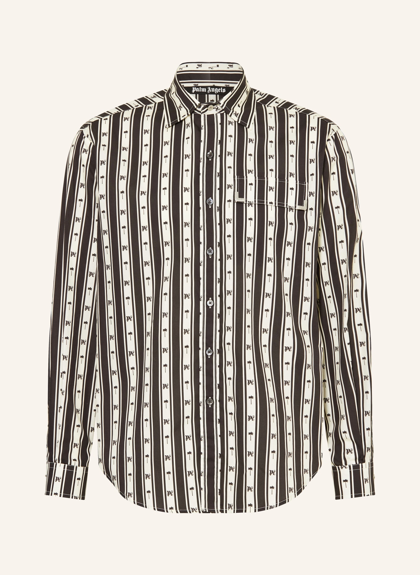 Palm Angels Hemd Comfort Fit