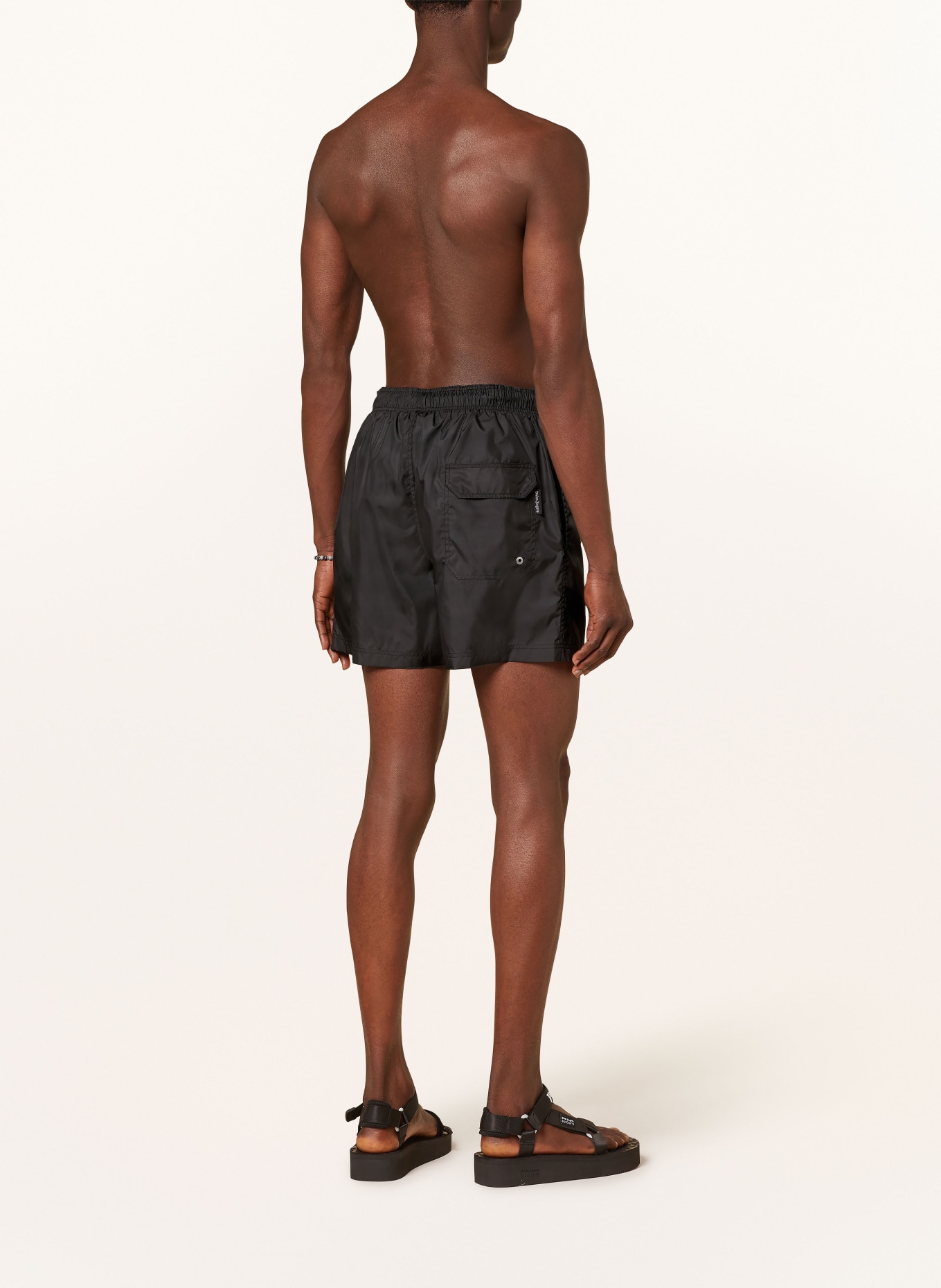 Palm Angels Swim shorts, Color: BLACK (Image 3)
