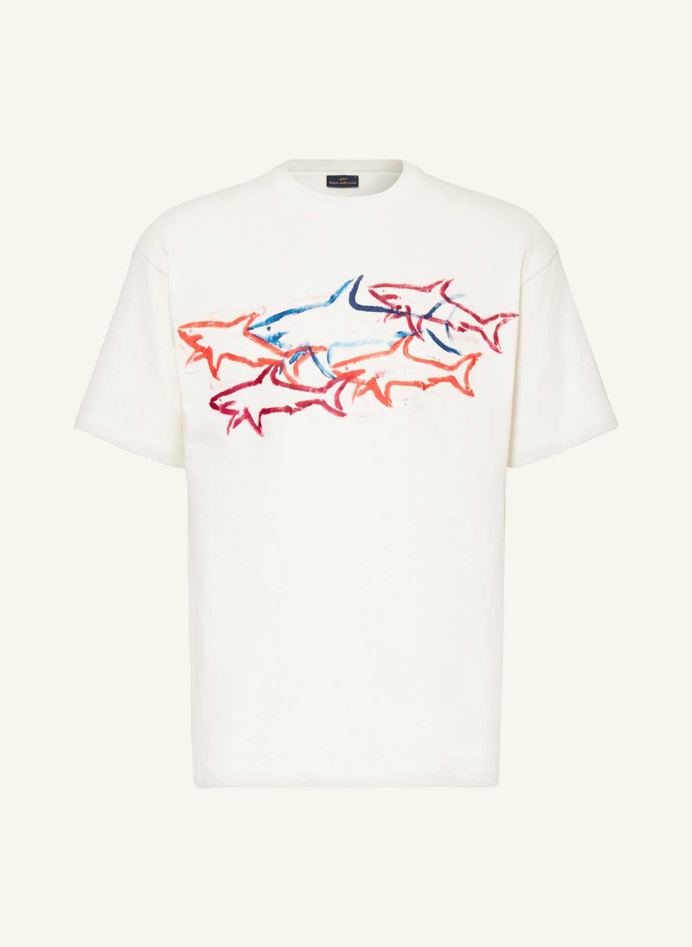 PAUL & SHARK T-shirt, Color: CREAM (Image 1)